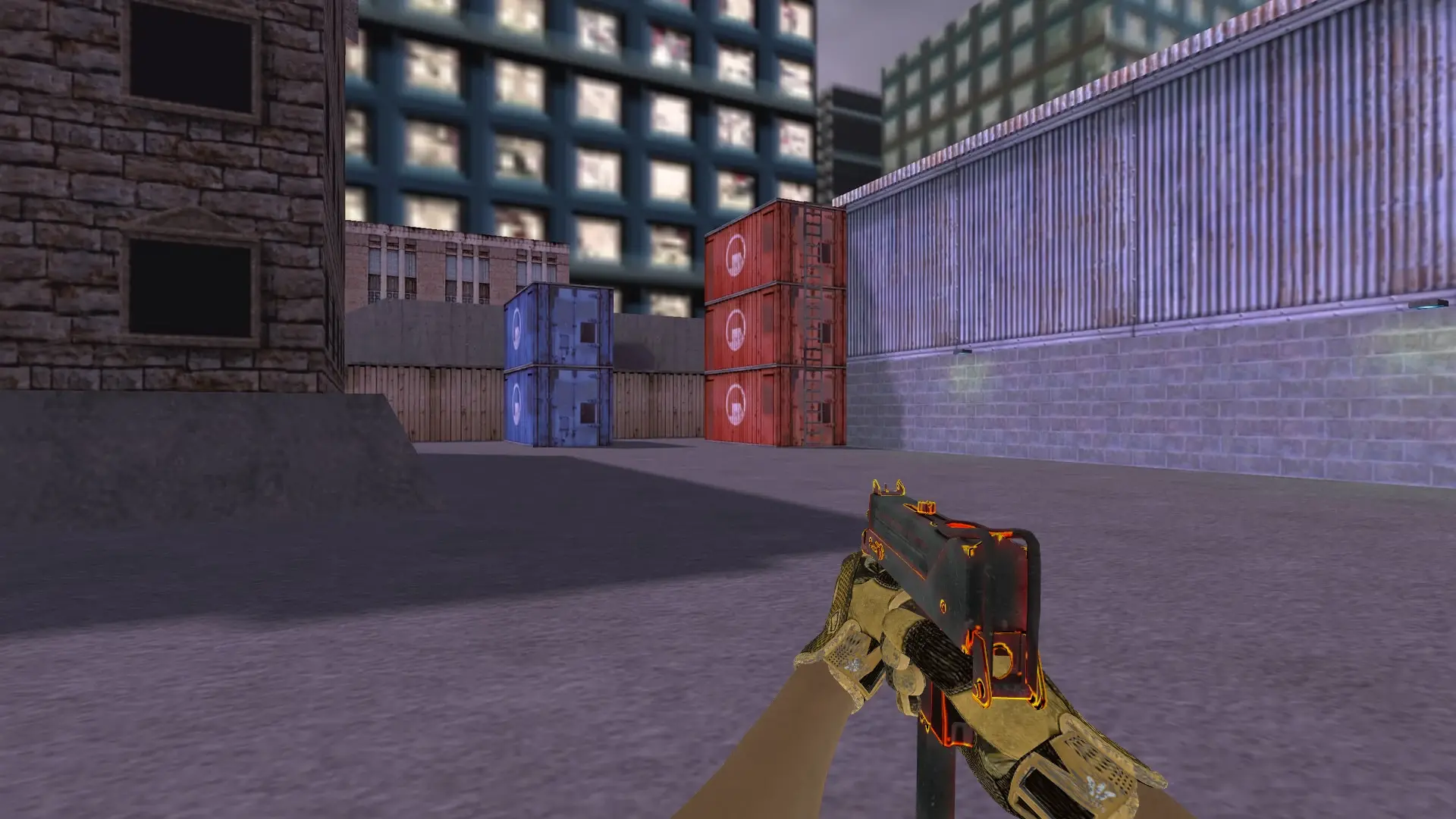 MAC-10 — Sport Gloves Arid Pack — cs_assault (first person)