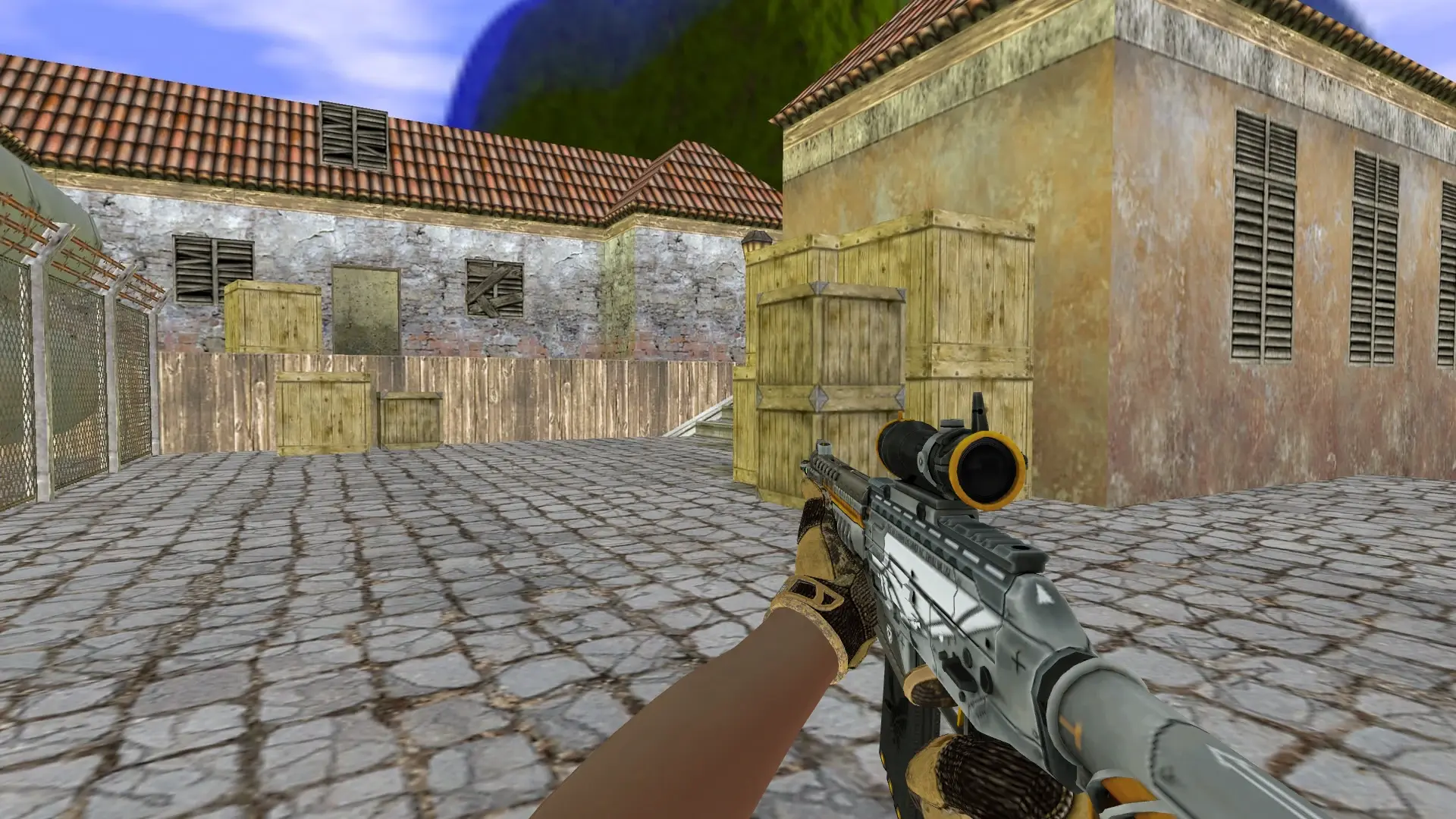 SG552 — Sport Gloves Arid Pack — de_inferno (first person)