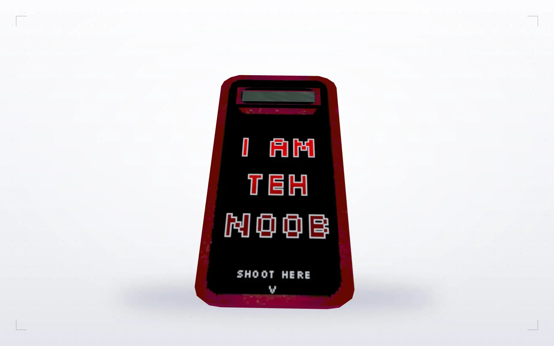 Noob Shield — top view