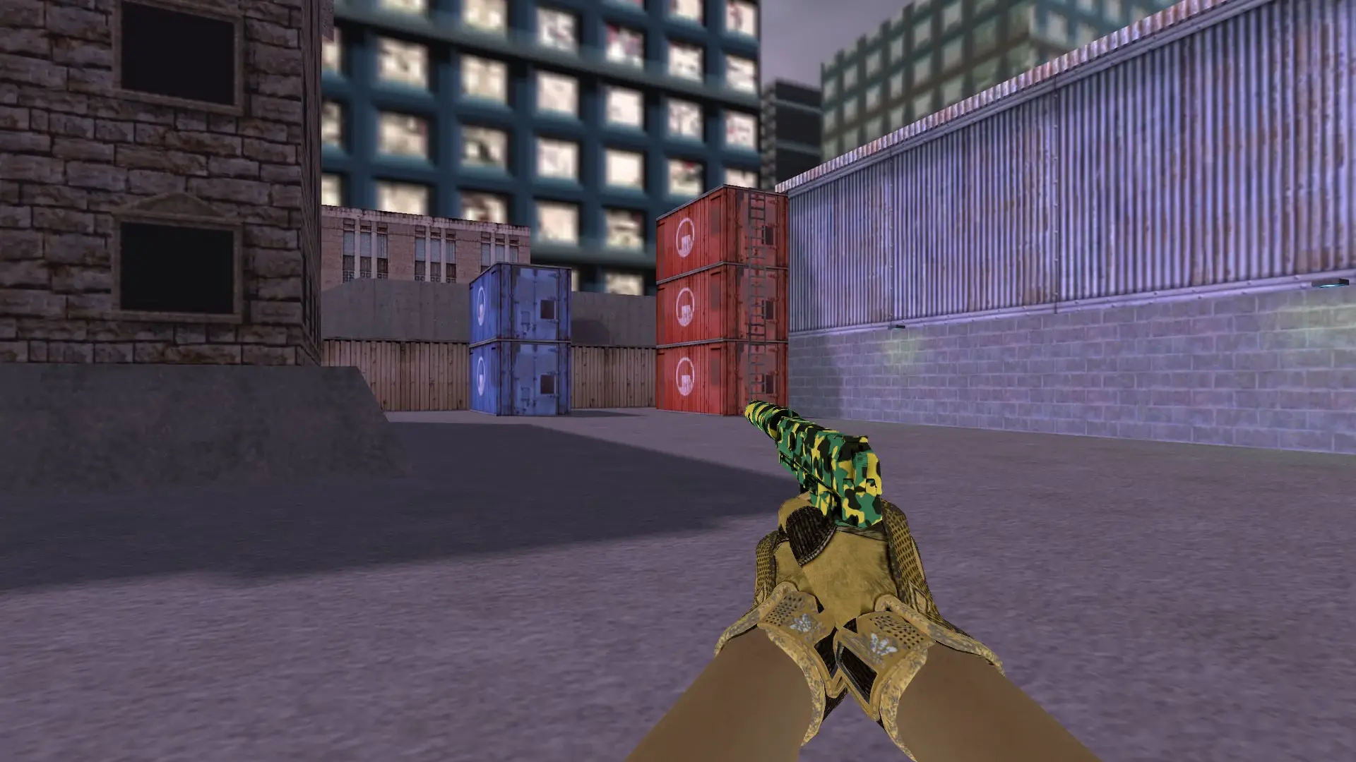 USP — Sport Gloves Arid Pack — cs_assault (first person)