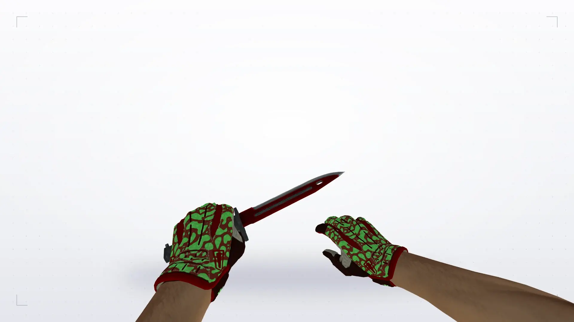 Bayonet Autotronic — Sport Gloves Bronze Morph Pack — first person