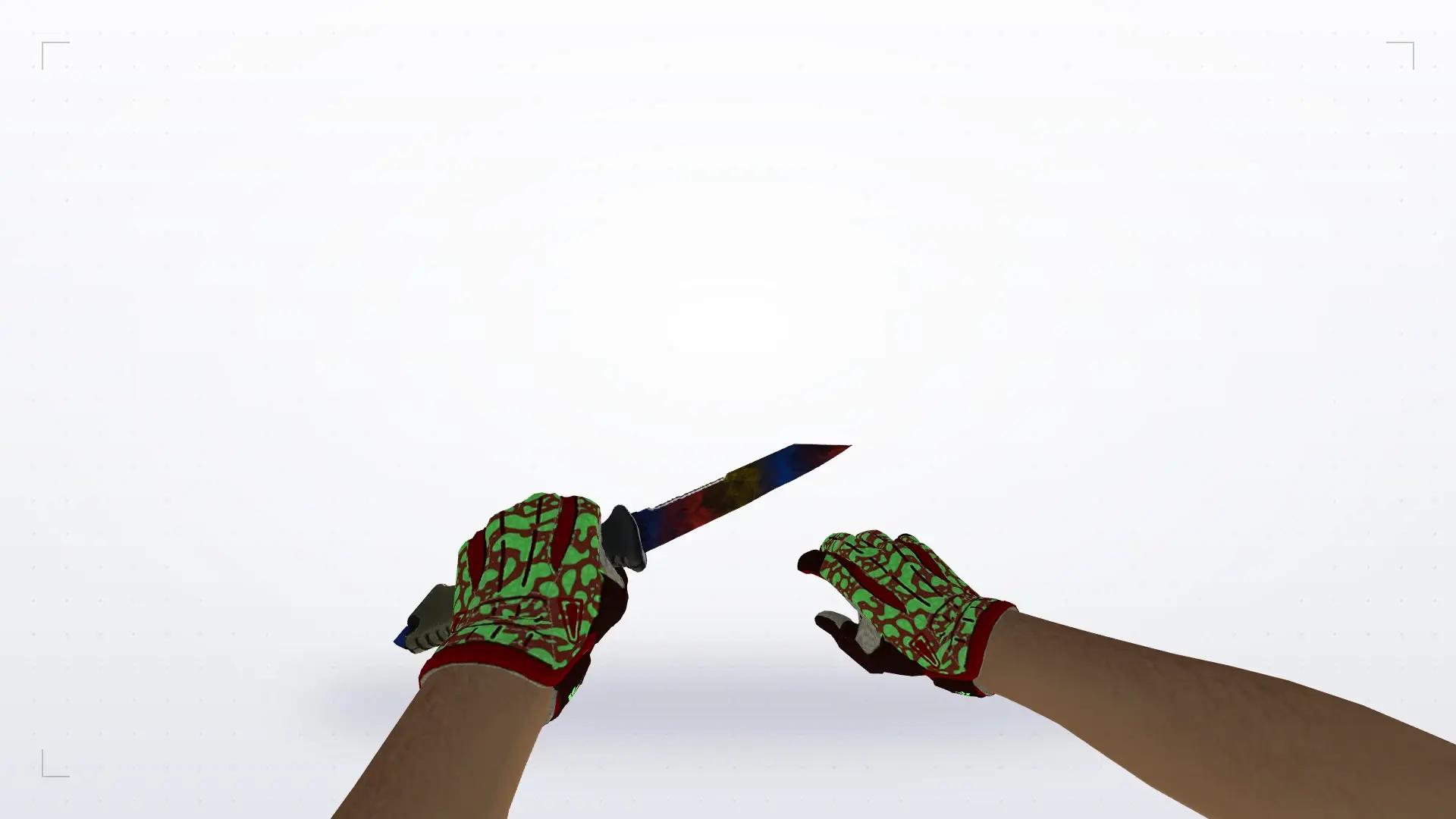 Ursus Marble Fade — Sport Gloves Bronze Morph Pack — first person
