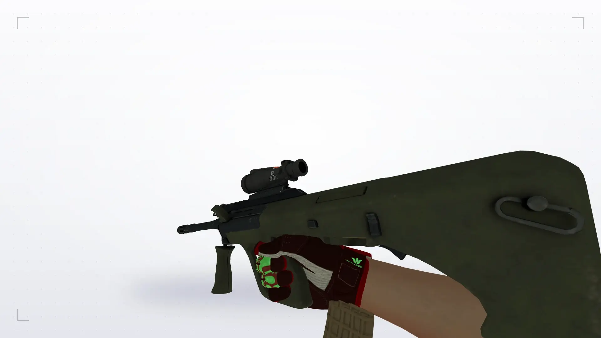 AUG — Sport Gloves Bronze Morph Pack — first person