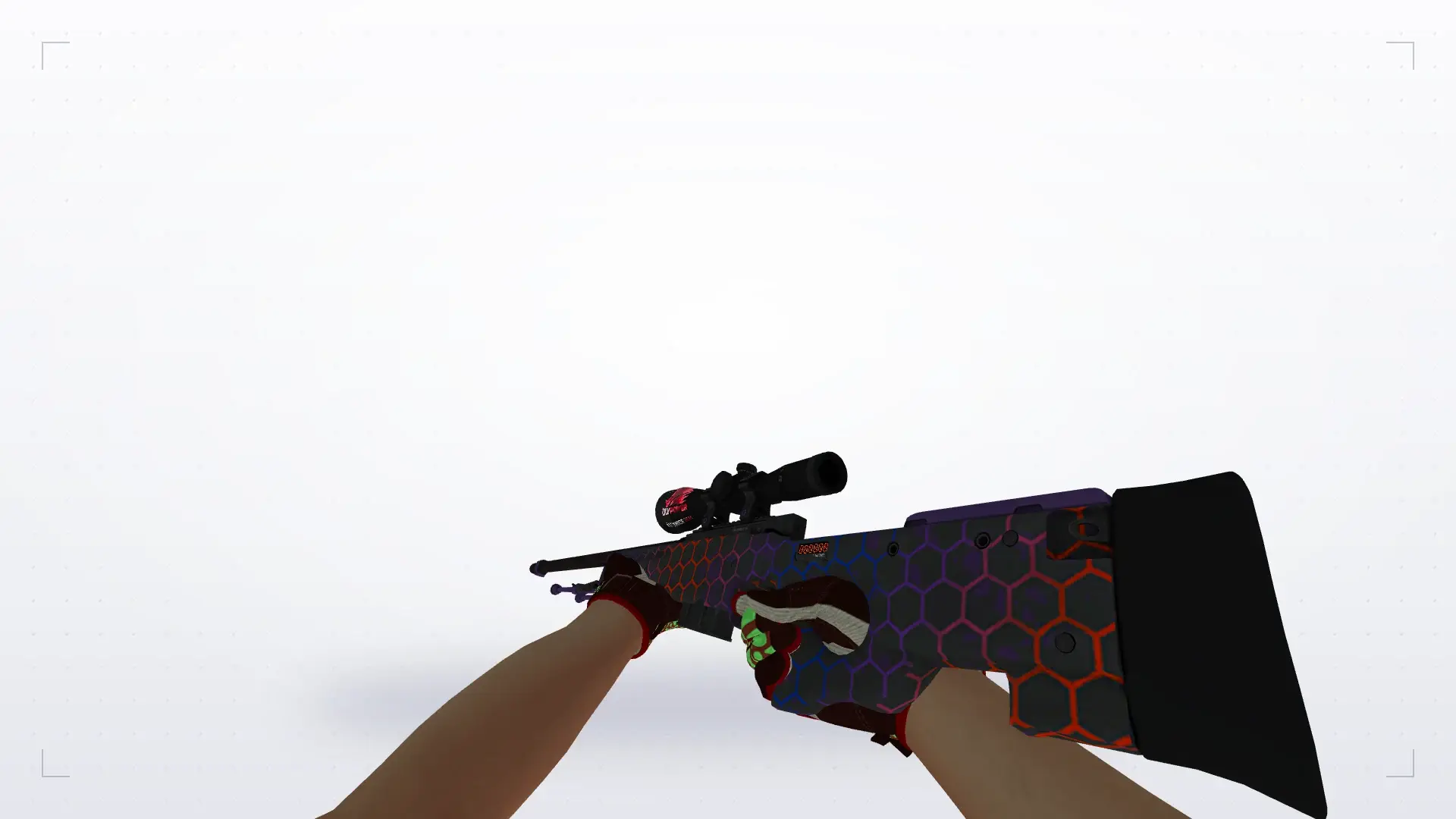 AWP — Sport Gloves Bronze Morph Pack — first person