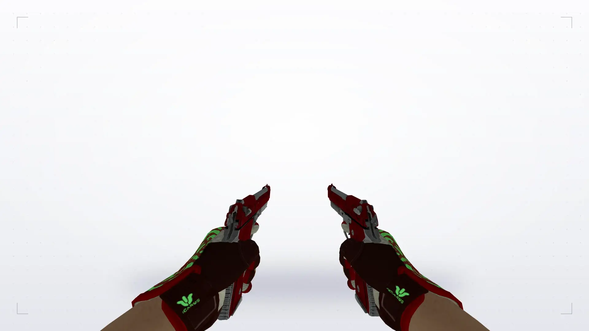 Dual Berettas — Sport Gloves Bronze Morph Pack — first person