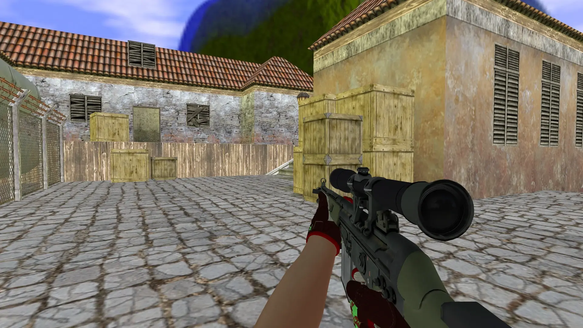 G3SG1 — Sport Gloves Bronze Morph Pack — de_inferno (first person)