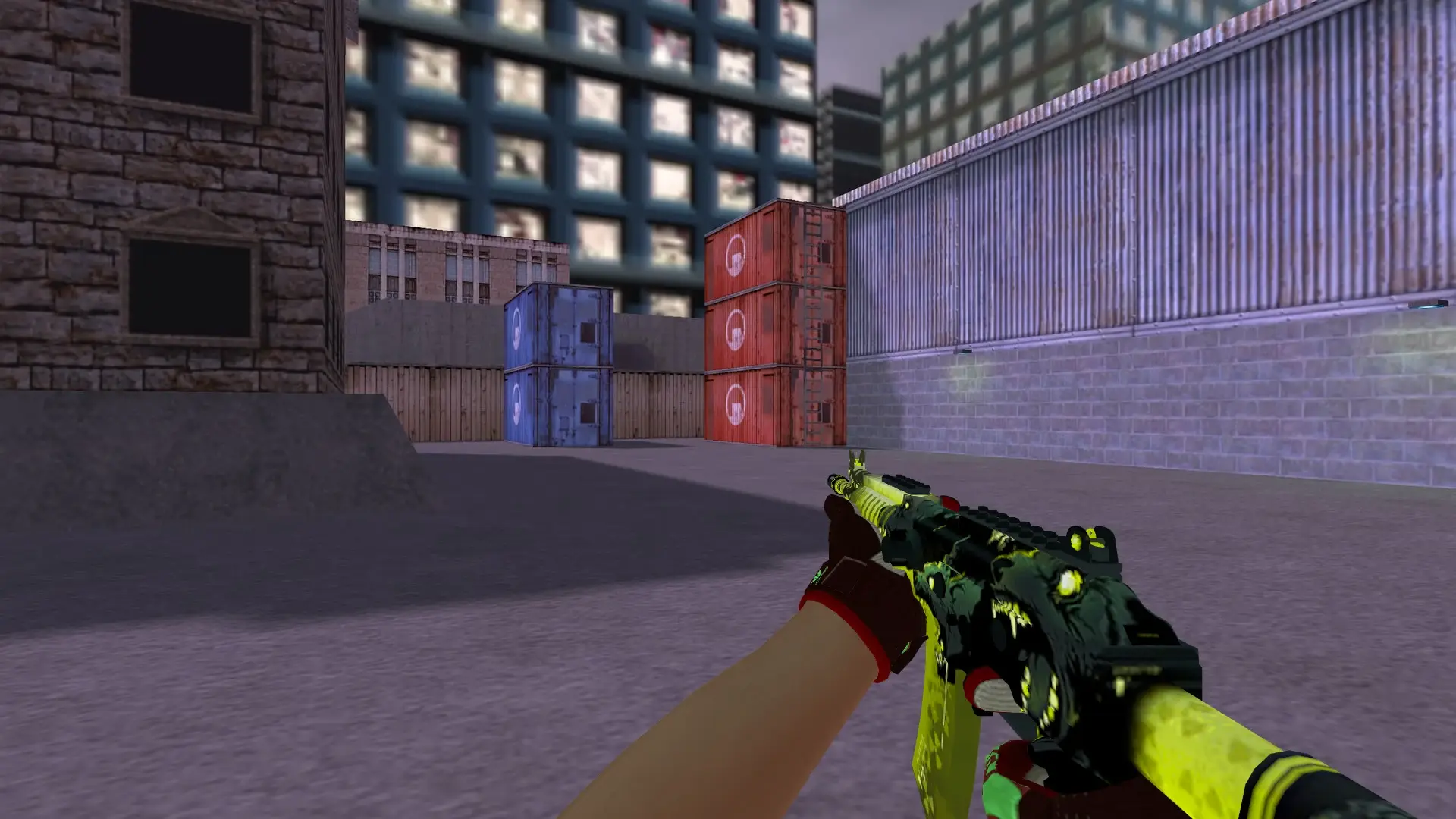 Galil AR — Sport Gloves Bronze Morph Pack — cs_assault (first person)