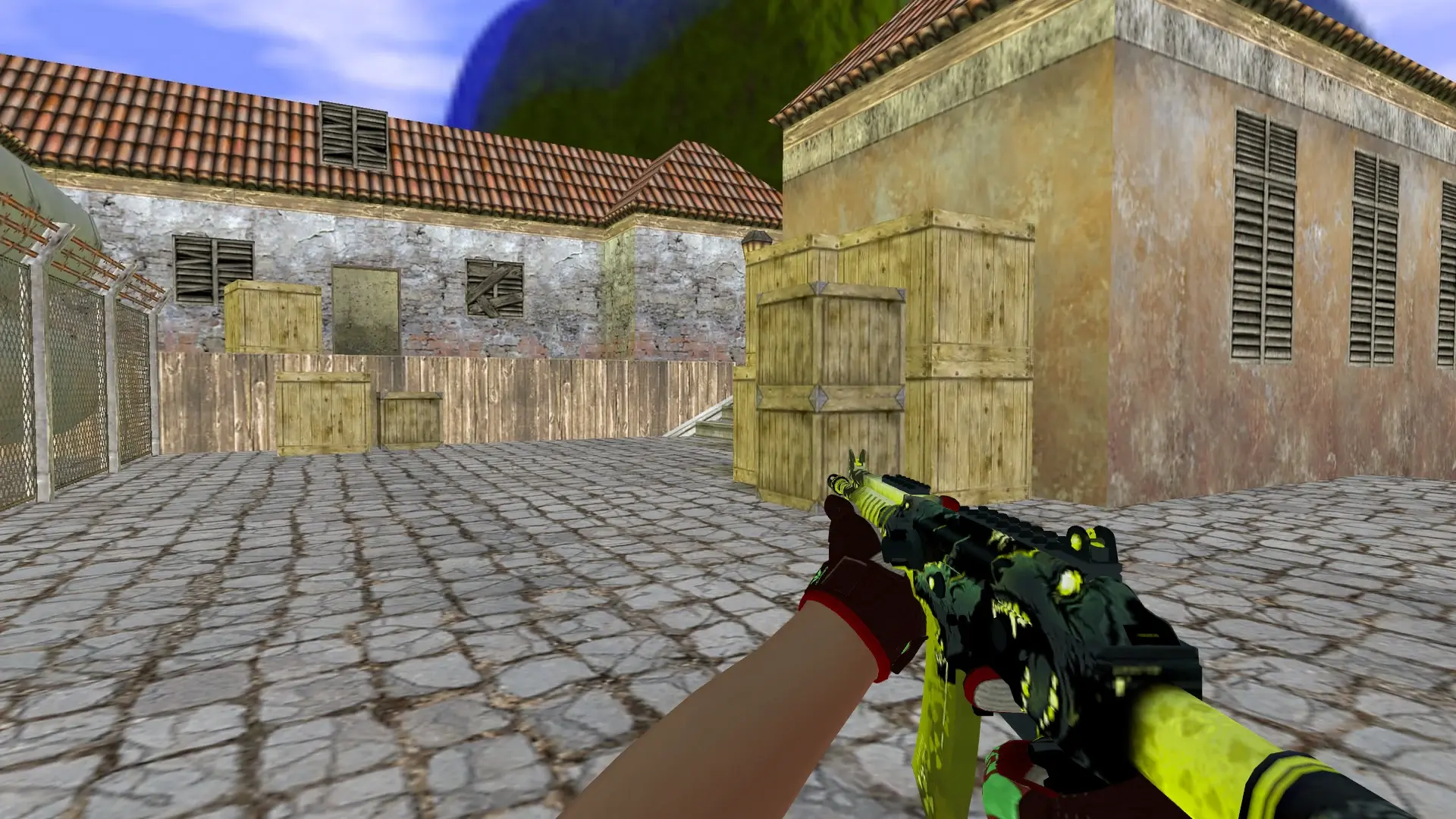 Galil AR — Sport Gloves Bronze Morph Pack — de_inferno (first person)