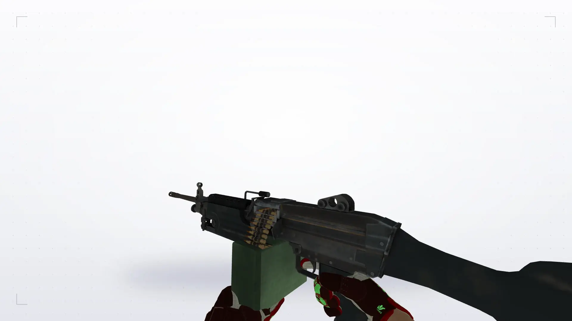 M249 — Sport Gloves Bronze Morph Pack — first person