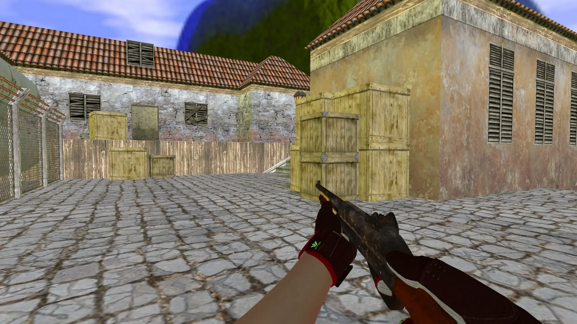 M3 — Sport Gloves Bronze Morph Pack — de_inferno (first person)