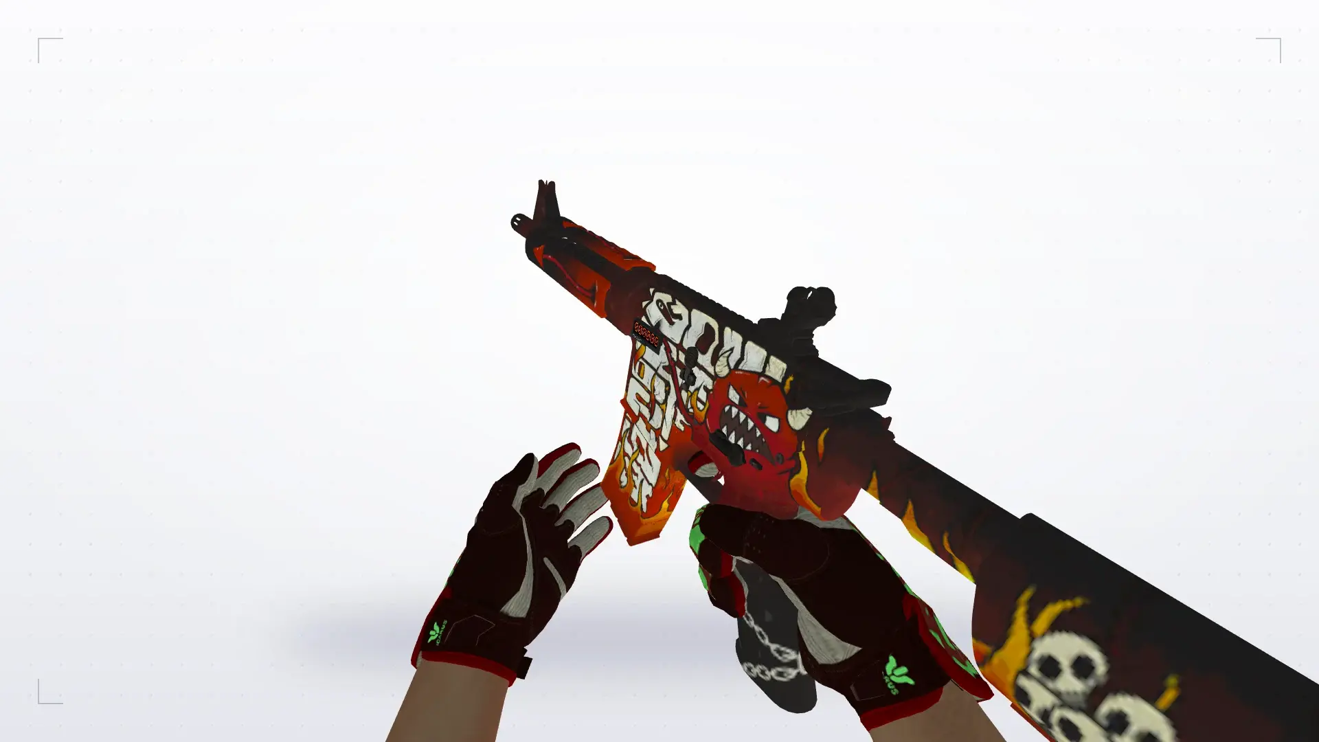M4A1 — Sport Gloves Bronze Morph Pack — first person
