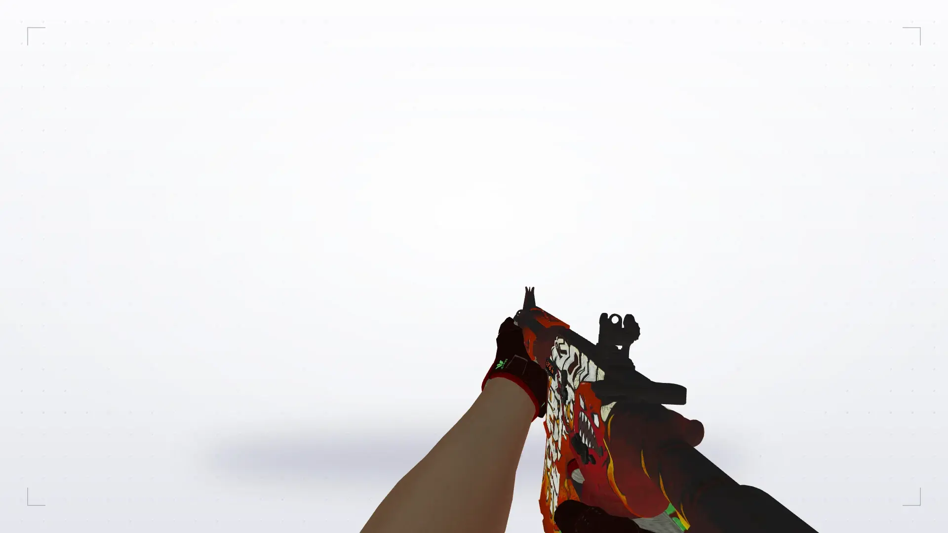 M4A1 — Sport Gloves Bronze Morph Pack — first person