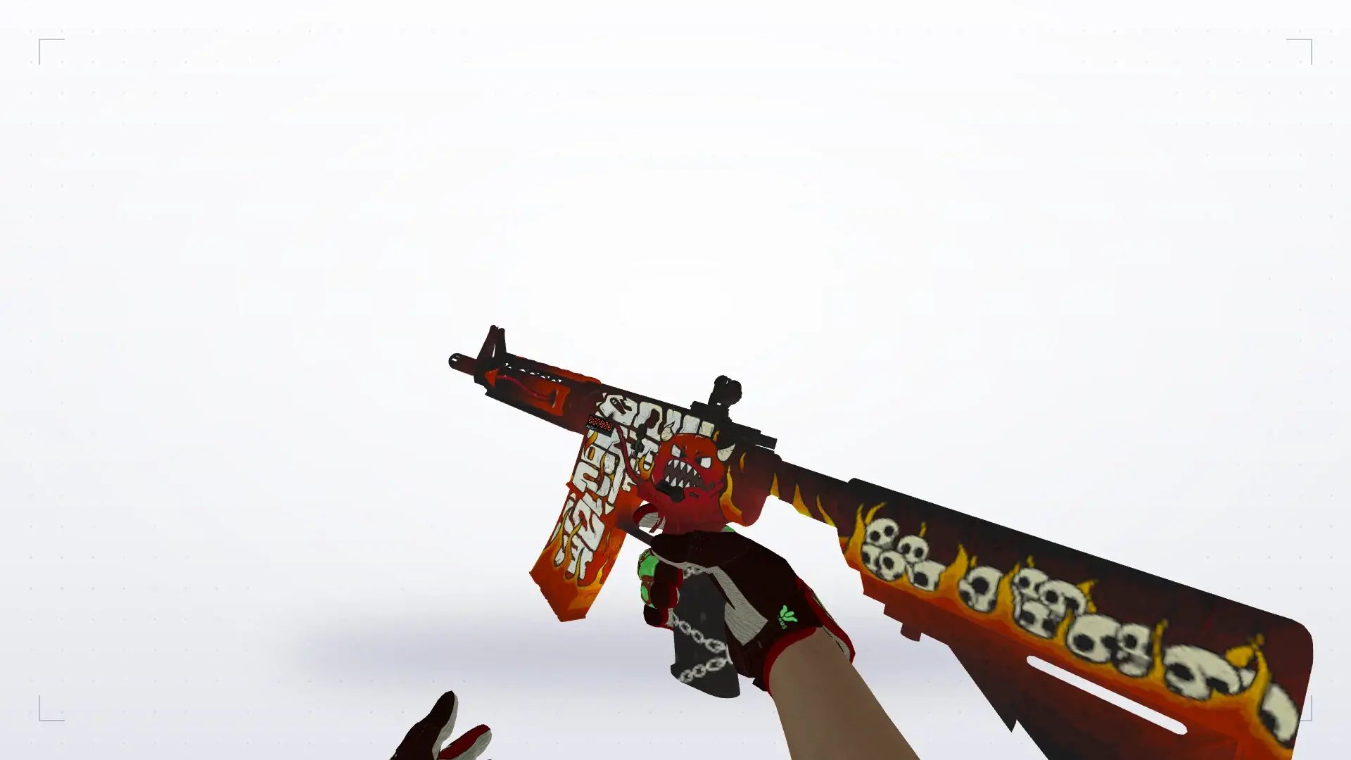 M4A1 — Sport Gloves Bronze Morph Pack — first person