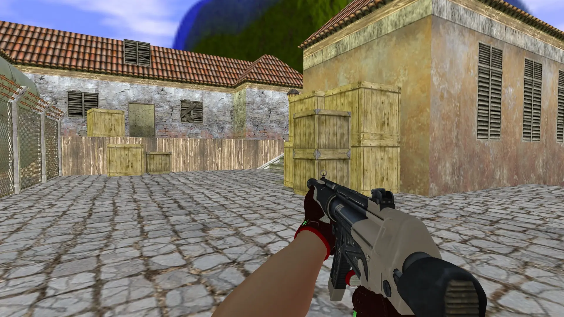 MP5 — Sport Gloves Bronze Morph Pack — de_inferno (first person)