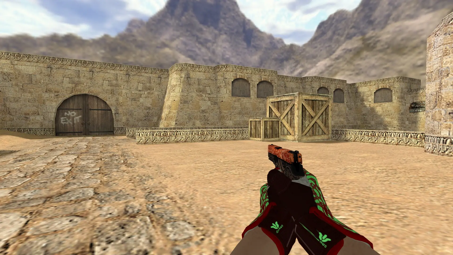 P228 — Sport Gloves Bronze Morph Pack — de_dust2 (first person)