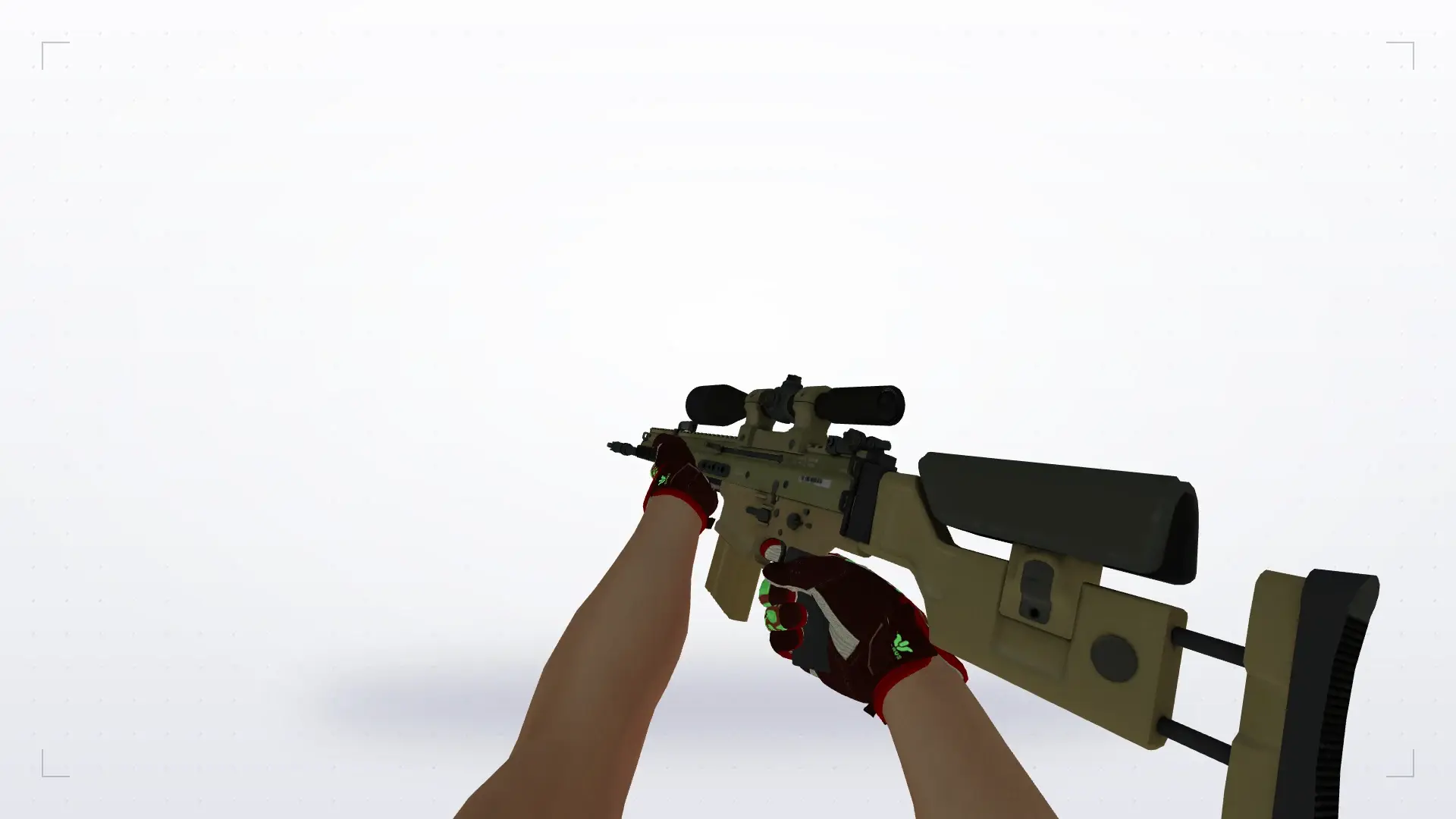SG550 — Sport Gloves Bronze Morph Pack — first person