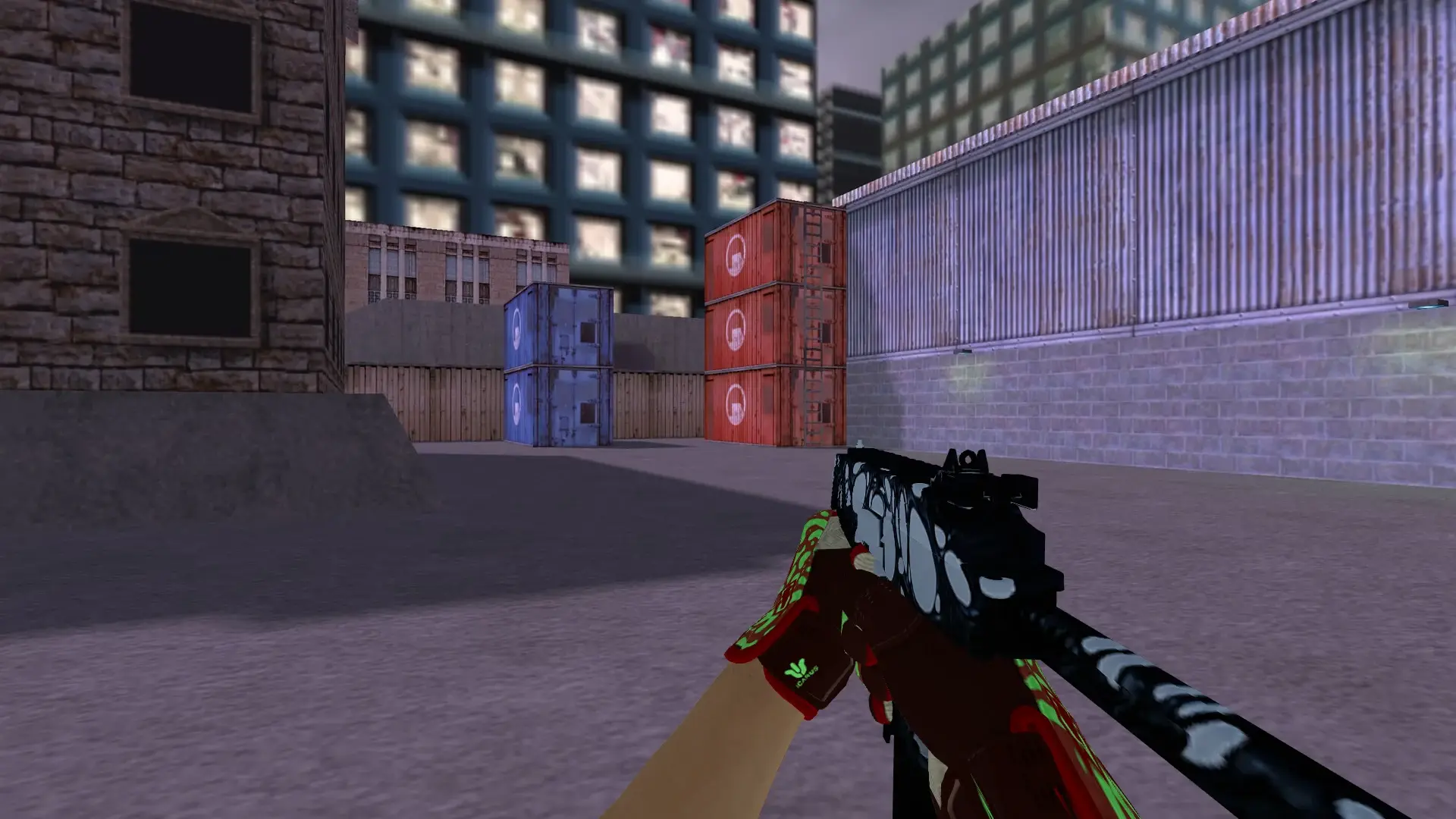 TMP — Sport Gloves Bronze Morph Pack — cs_assault (first person)