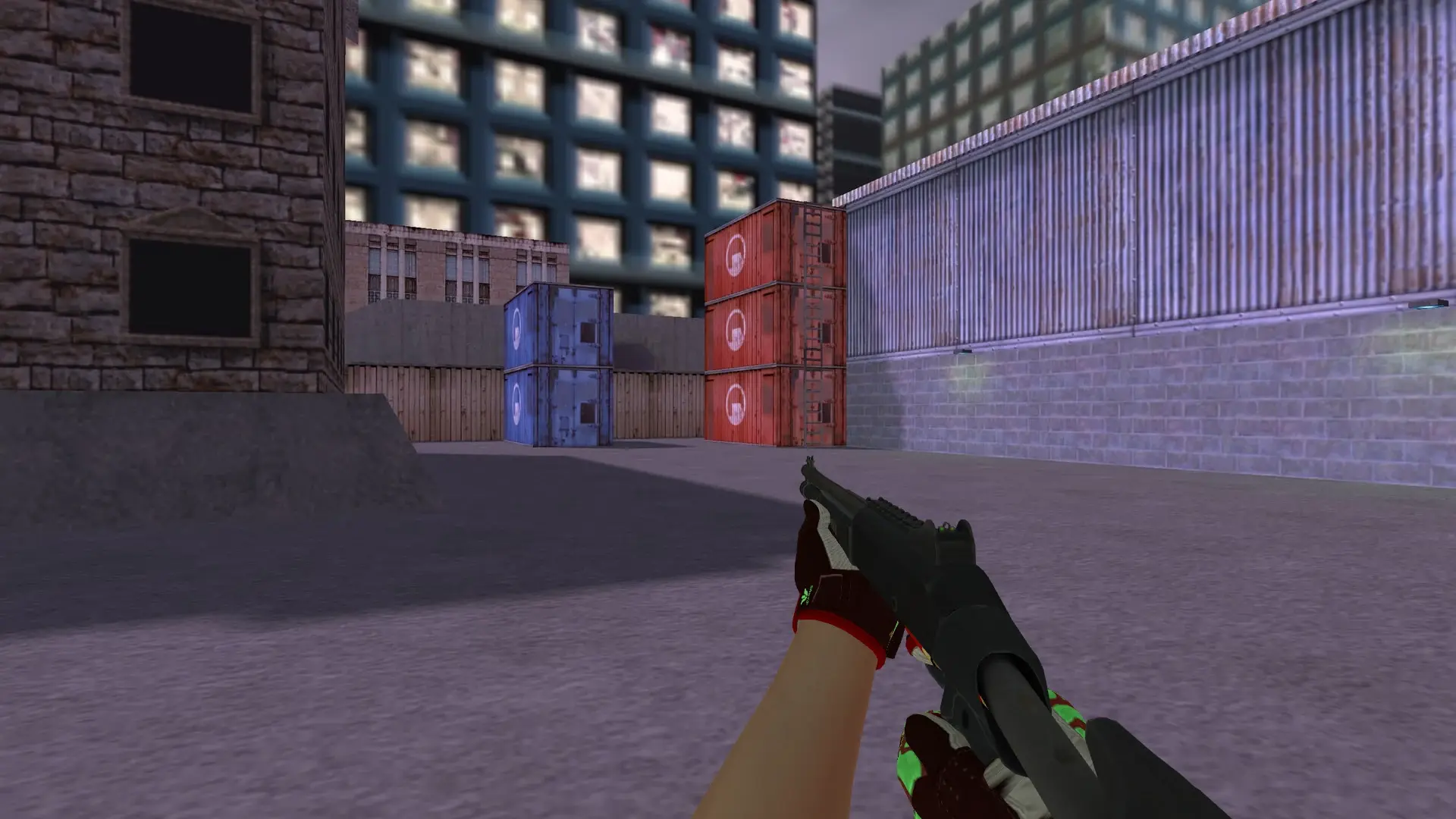 XM1014 — Sport Gloves Bronze Morph Pack — cs_assault (first person)
