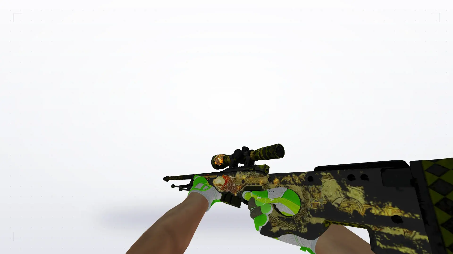 AWP — Hedge Maze and Fracture Case Pack — first person
