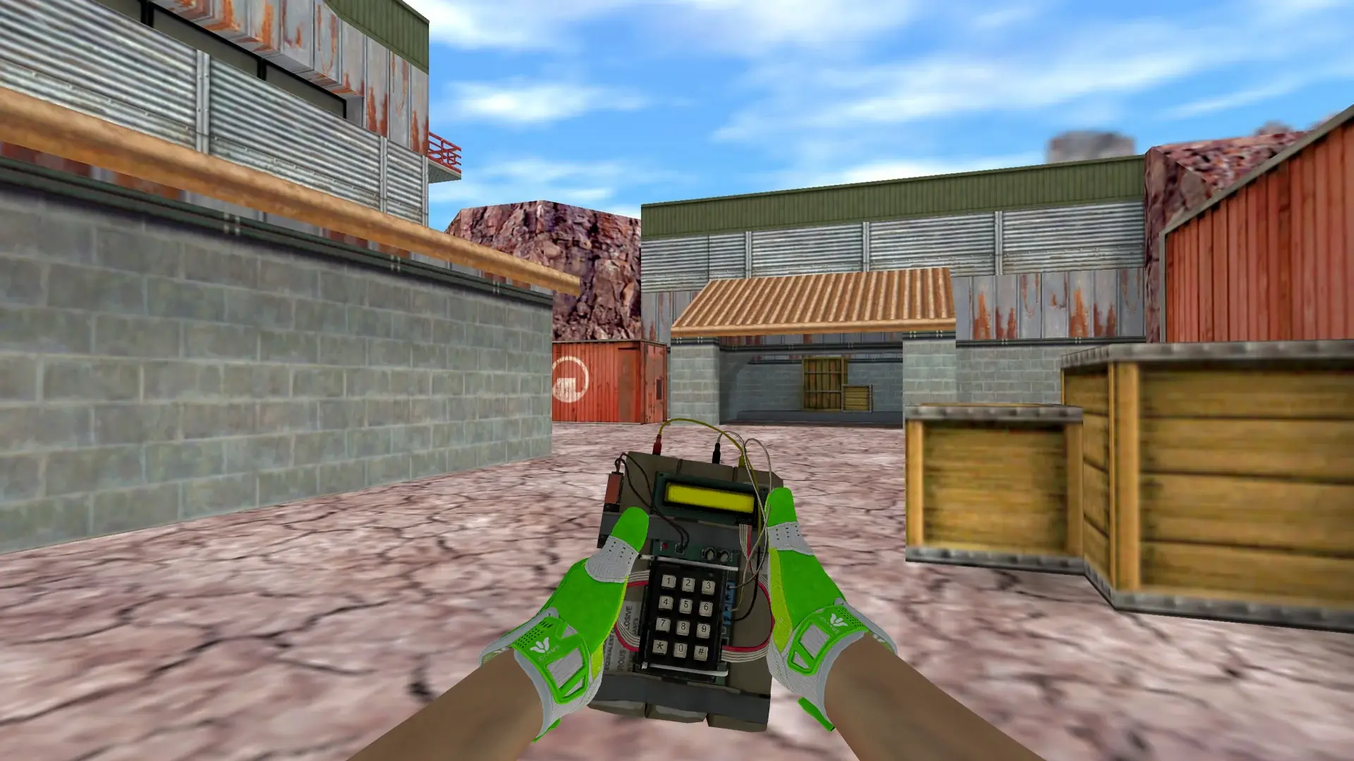 C4 — Hedge Maze and Fracture Case Pack — de_nuke (first person)