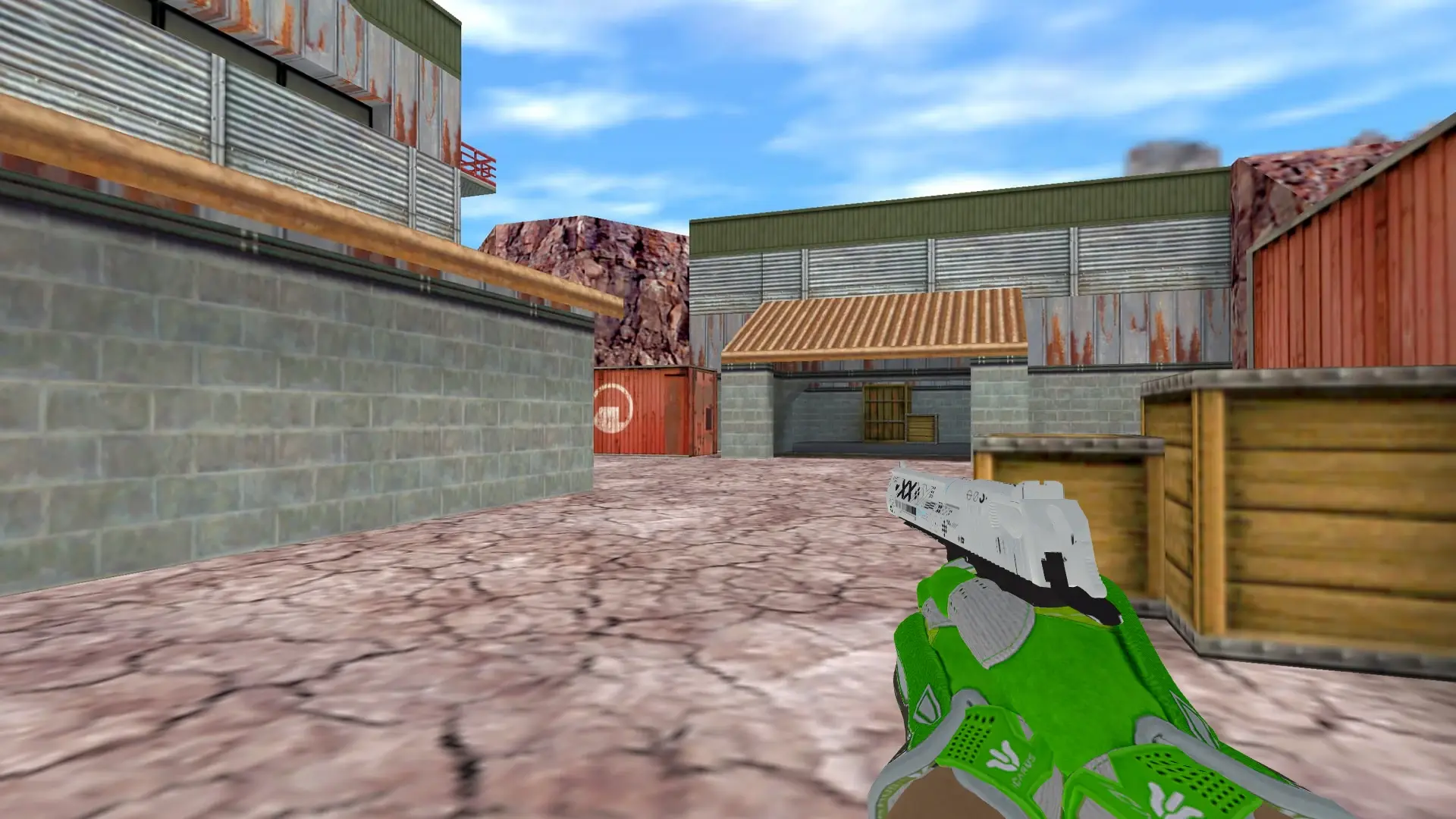 Desert Eagle — Hedge Maze and Fracture Case Pack — de_nuke (first person)