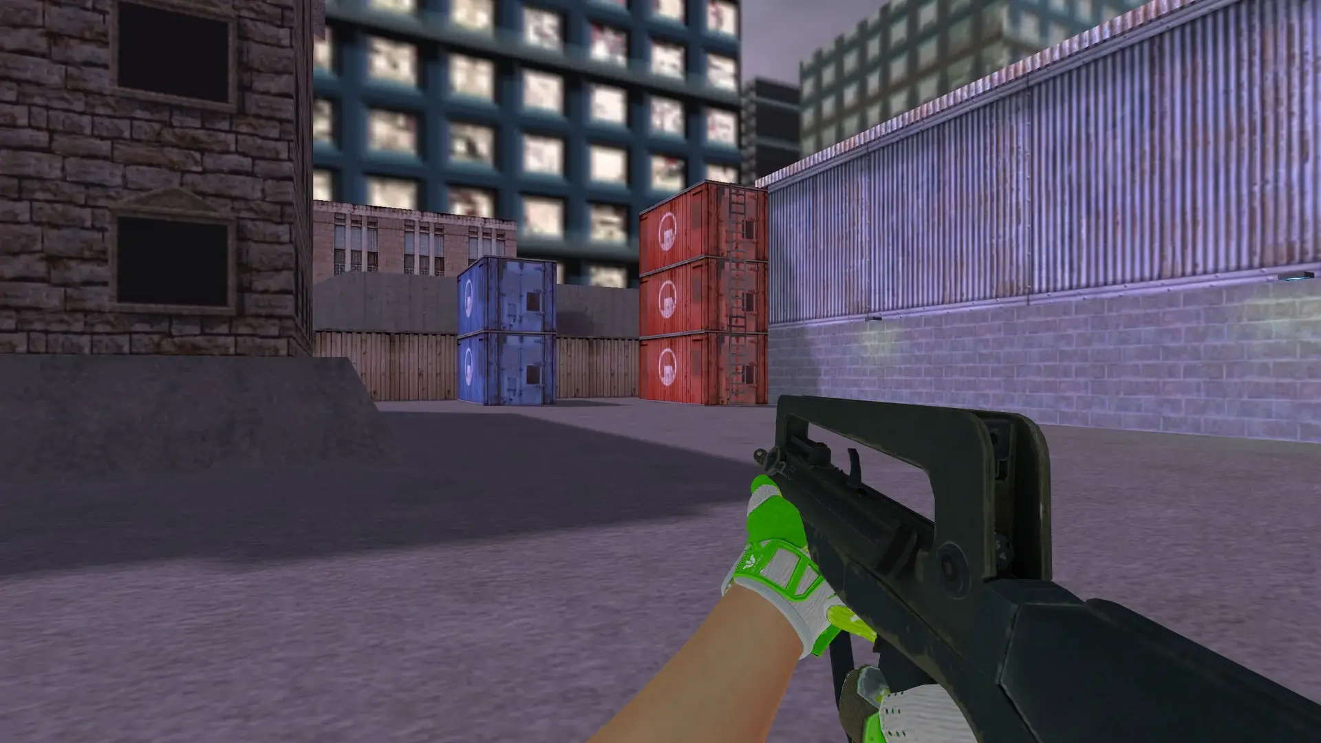 FAMAS — Hedge Maze and Fracture Case Pack — cs_assault (first person)
