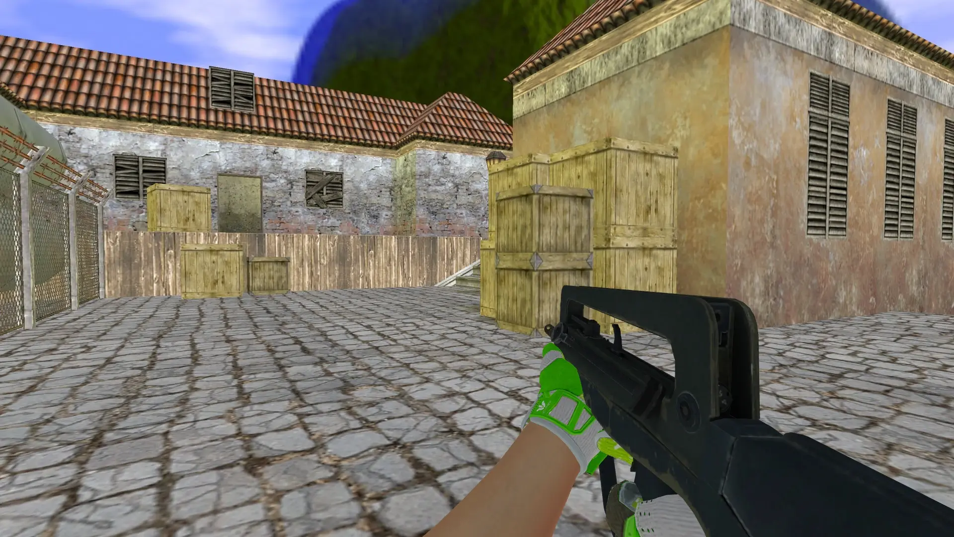 FAMAS — Hedge Maze and Fracture Case Pack — de_inferno (first person)