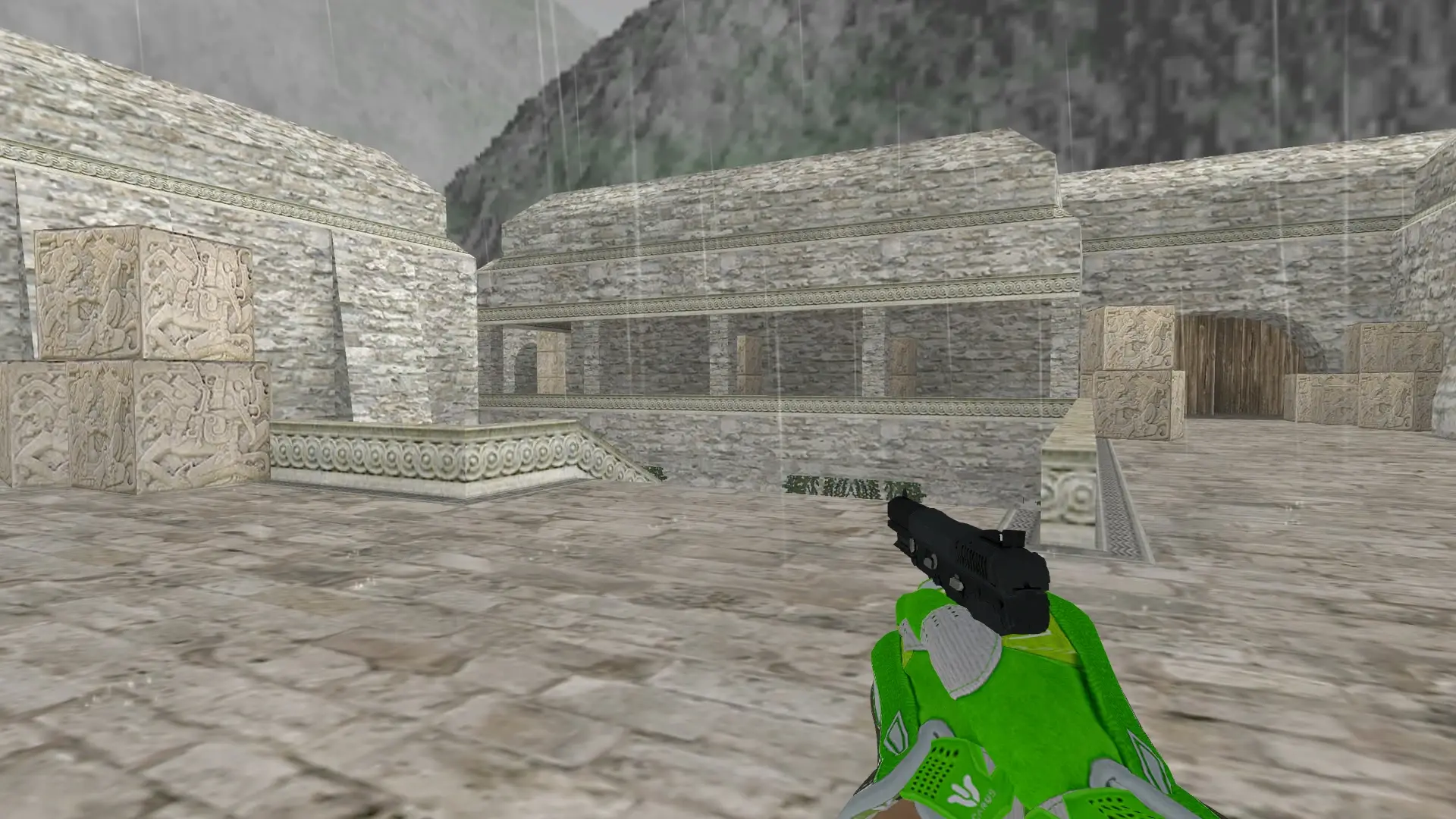 Five-SeveN — Hedge Maze and Fracture Case Pack — de_aztec (first person)