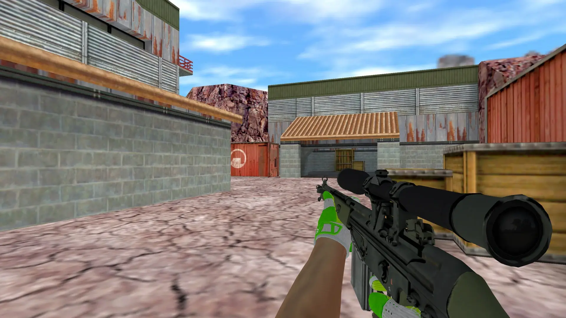 G3SG1 — Hedge Maze and Fracture Case Pack — de_nuke (first person)