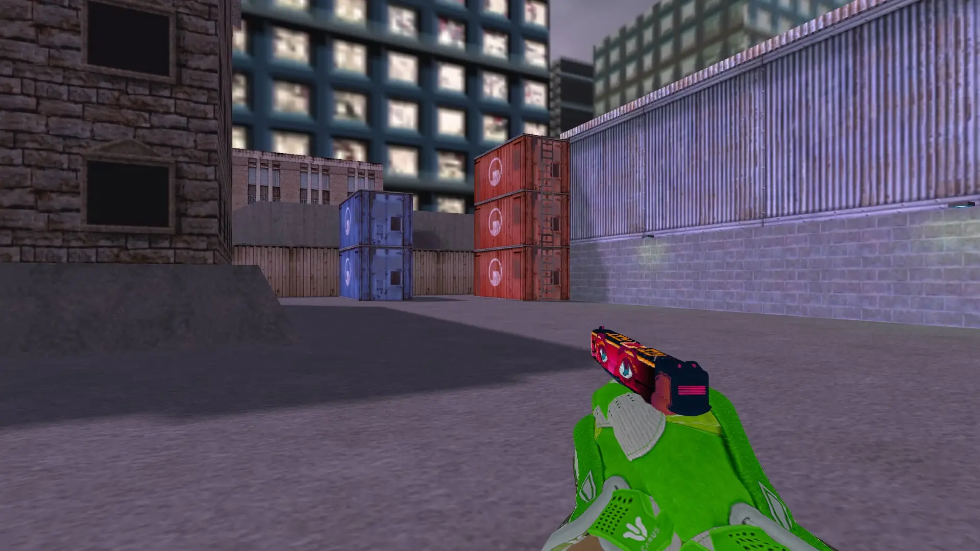 Glock-18 — Hedge Maze and Fracture Case Pack — cs_assault (first person)