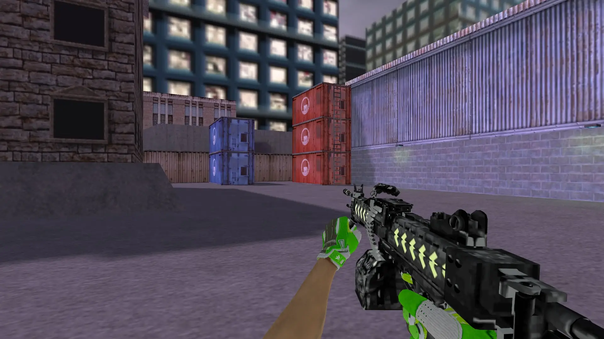 M249 — Hedge Maze and Fracture Case Pack — cs_assault (first person)