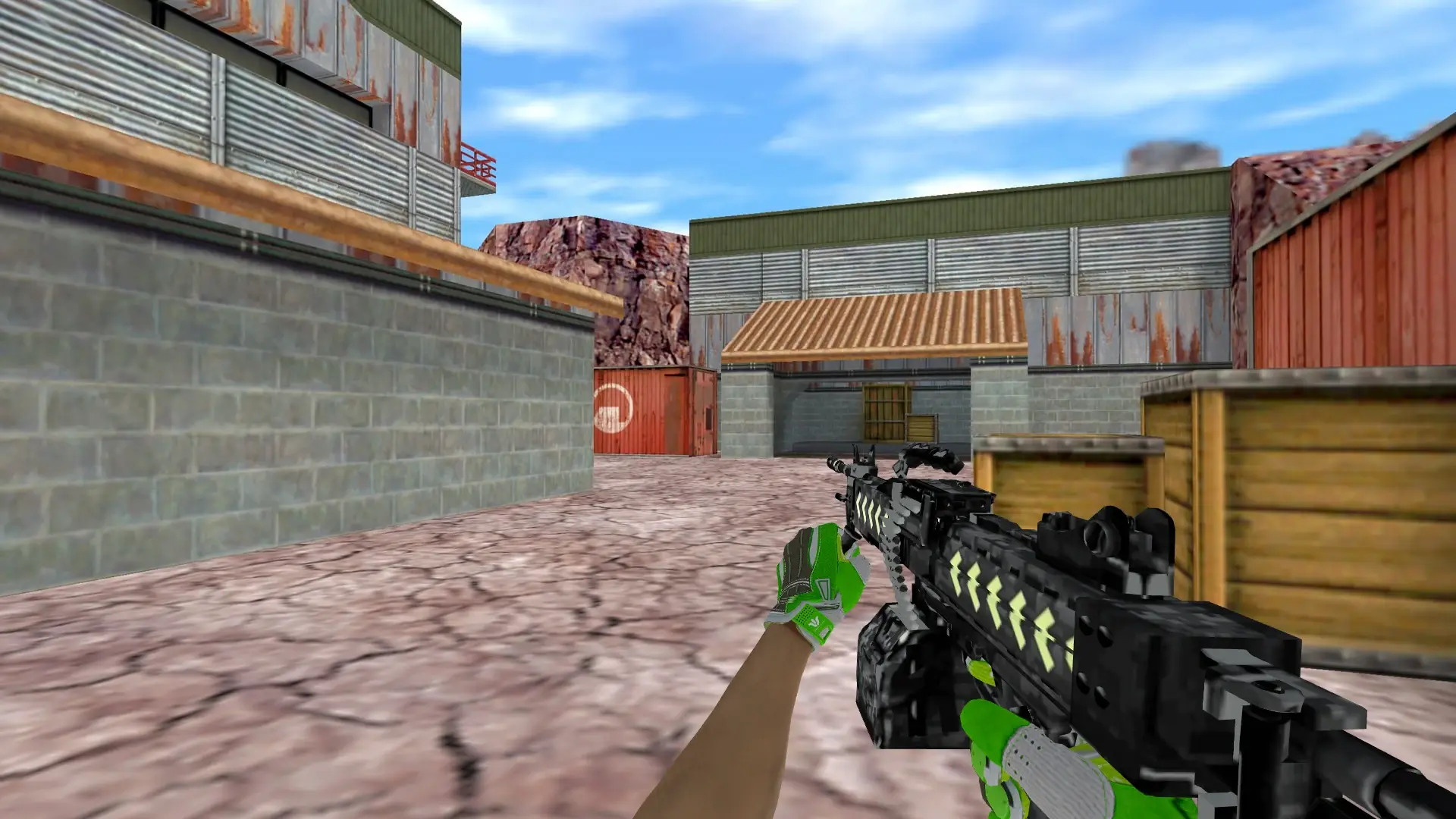 M249 — Hedge Maze and Fracture Case Pack — de_nuke (first person)