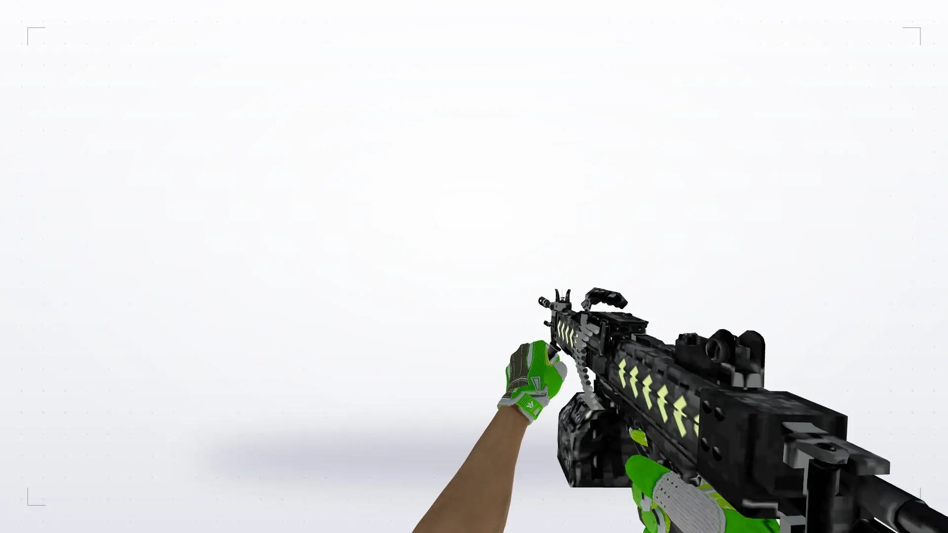 M249 — Hedge Maze and Fracture Case Pack — first person