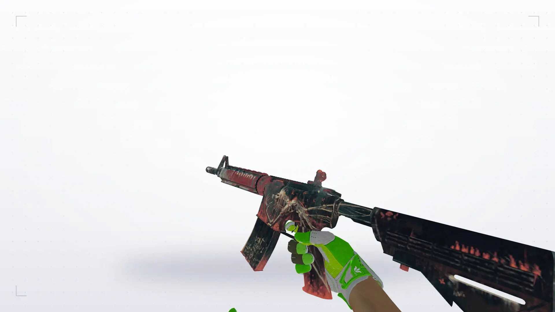 M4A1 — Hedge Maze and Fracture Case Pack — first person