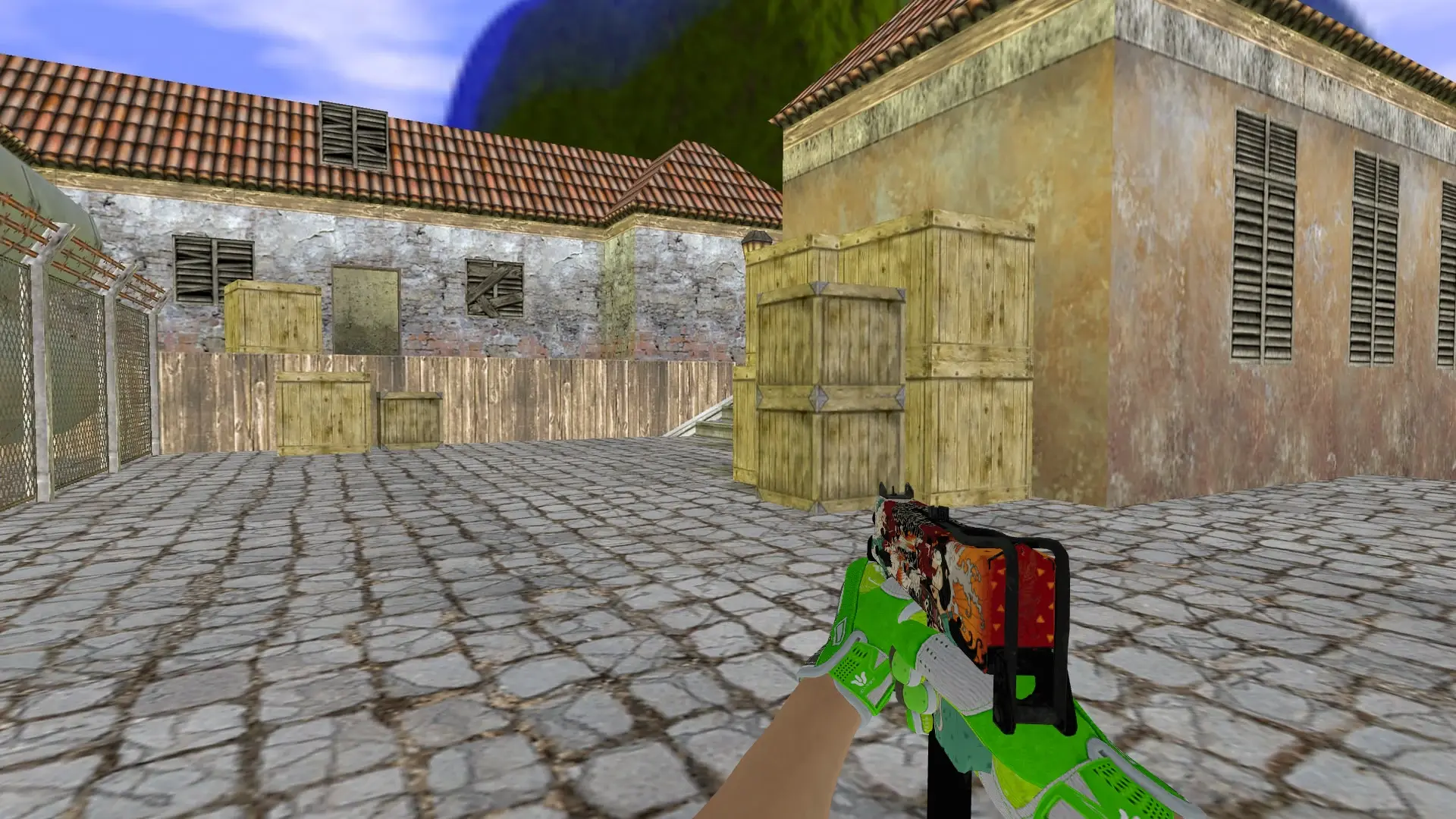 MAC-10 — Hedge Maze and Fracture Case Pack — de_inferno (first person)