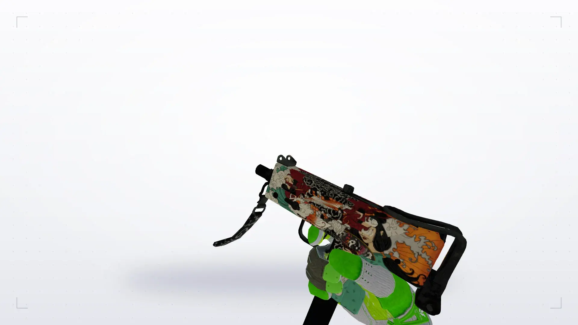 MAC-10 — Hedge Maze and Fracture Case Pack — first person