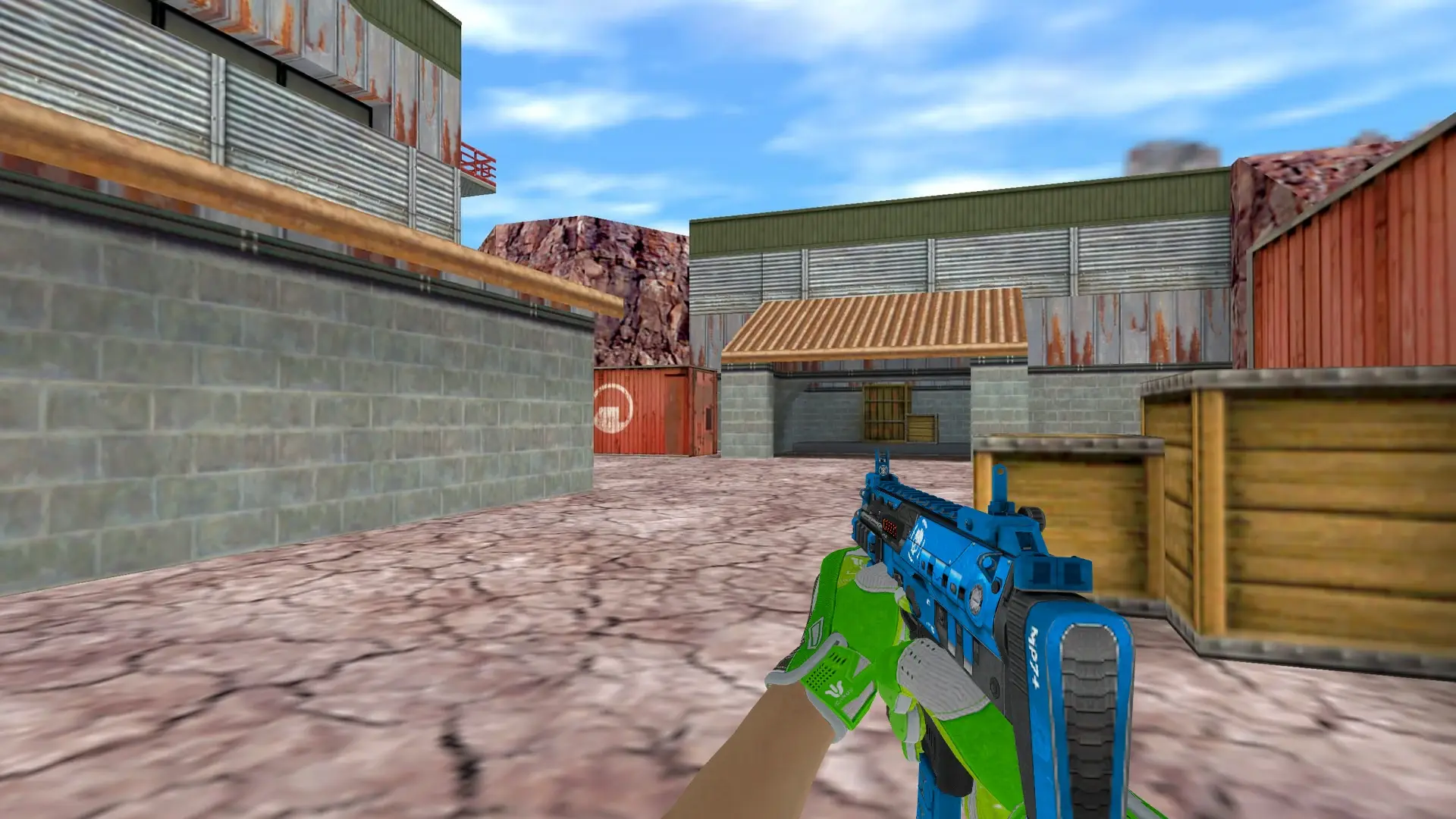 MP5 — Hedge Maze and Fracture Case Pack — de_nuke (first person)
