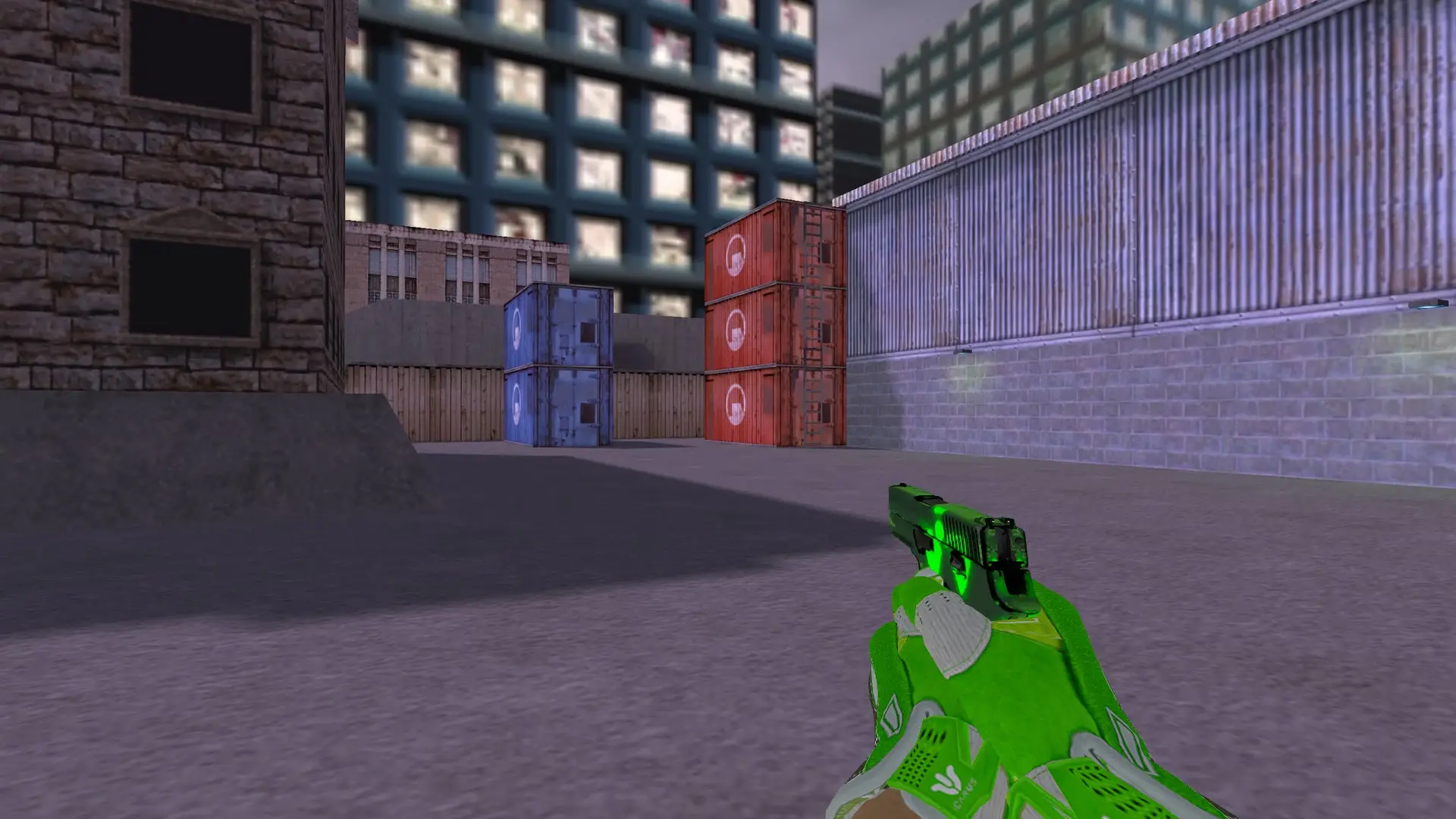 P228 — Hedge Maze and Fracture Case Pack — cs_assault (first person)