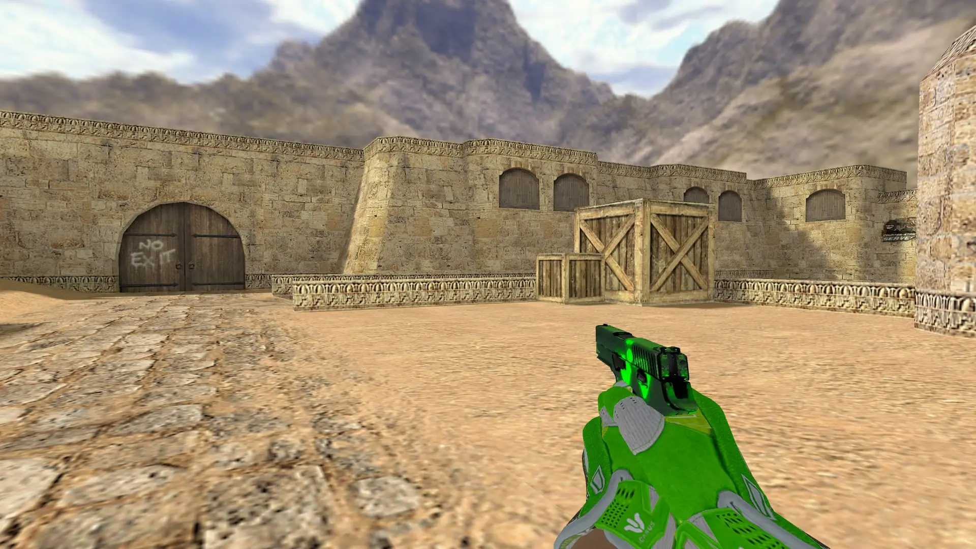 P228 — Hedge Maze and Fracture Case Pack — de_dust2 (first person)