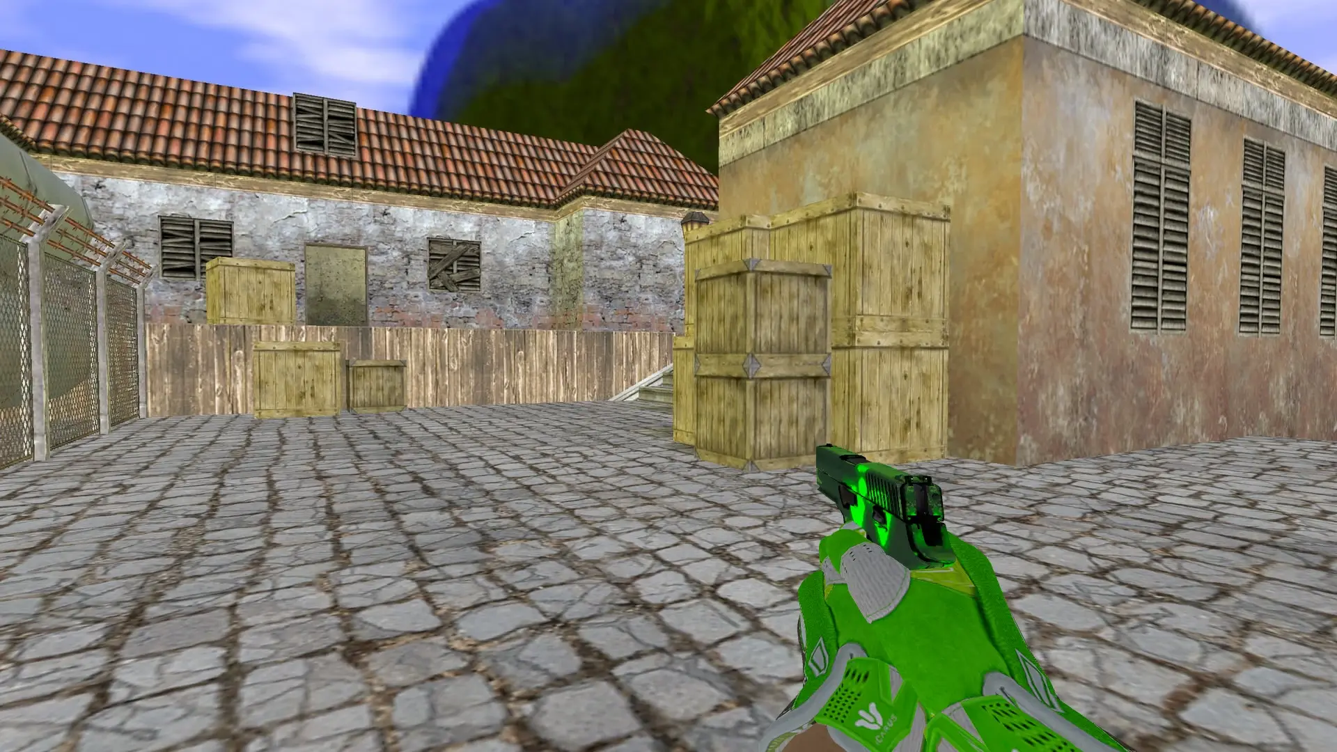 P228 — Hedge Maze and Fracture Case Pack — de_inferno (first person)