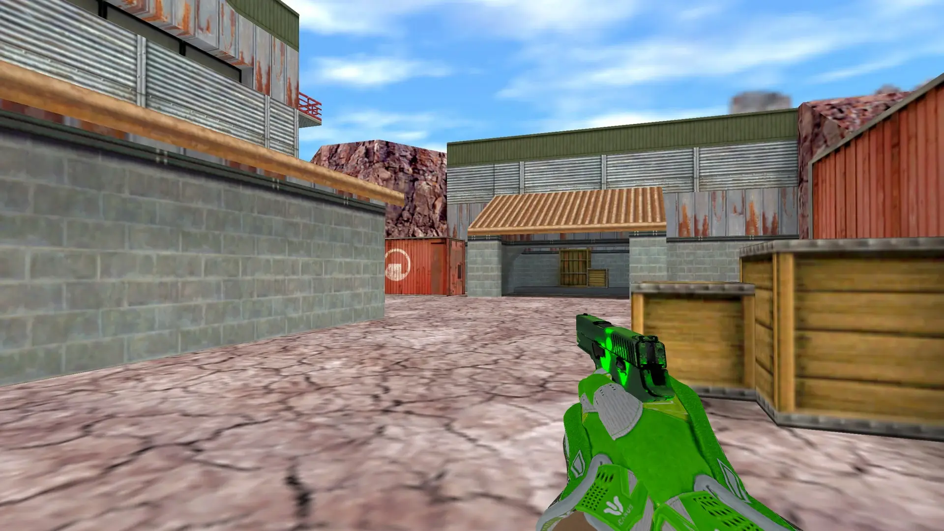 P228 — Hedge Maze and Fracture Case Pack — de_nuke (first person)