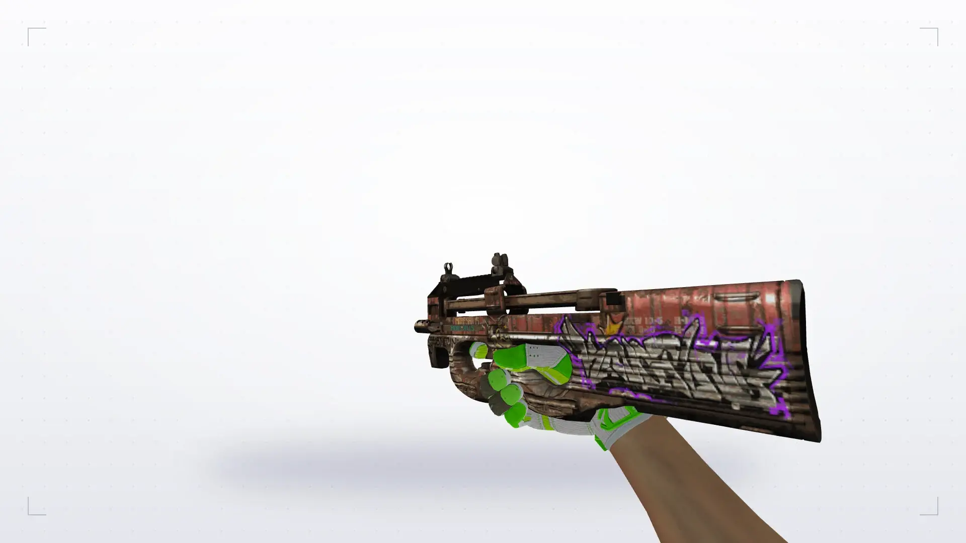 P90 — Hedge Maze and Fracture Case Pack — first person