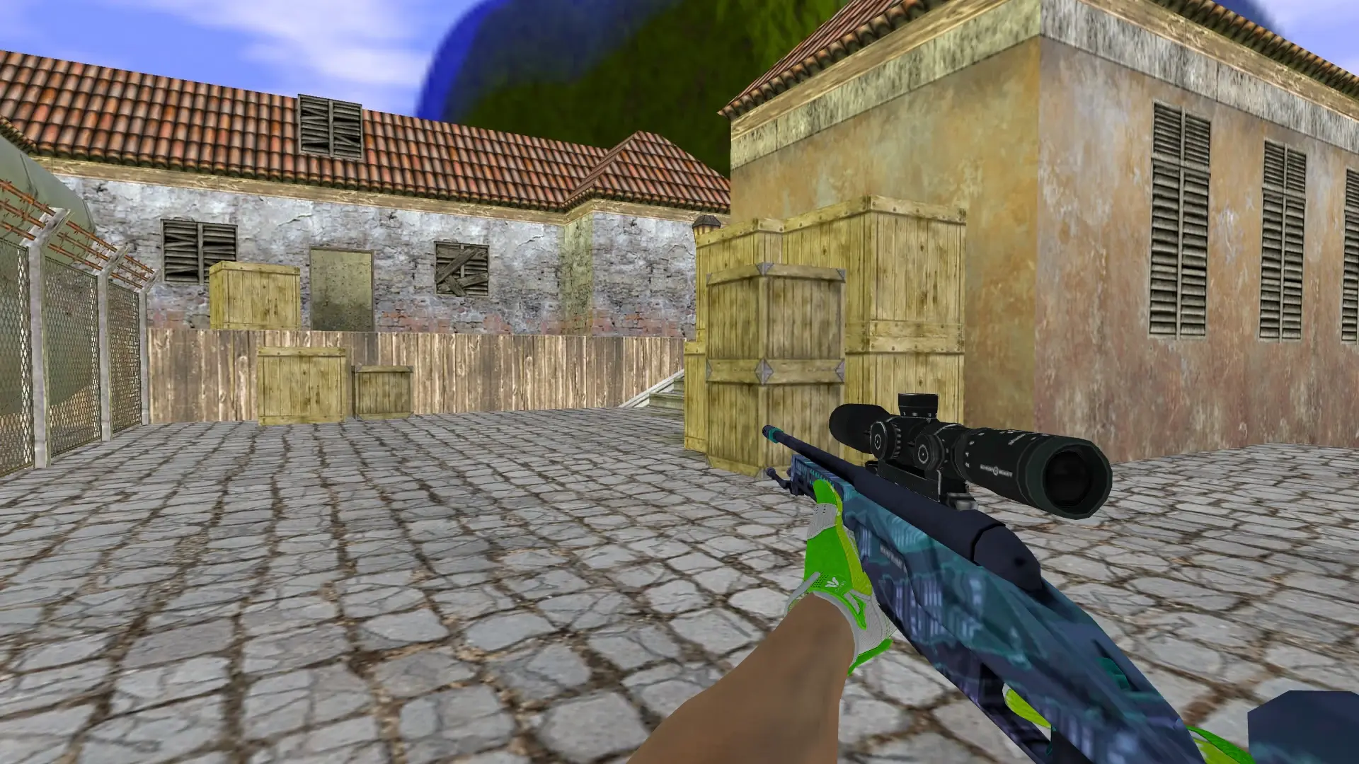 Scout — Hedge Maze and Fracture Case Pack — de_inferno (first person)