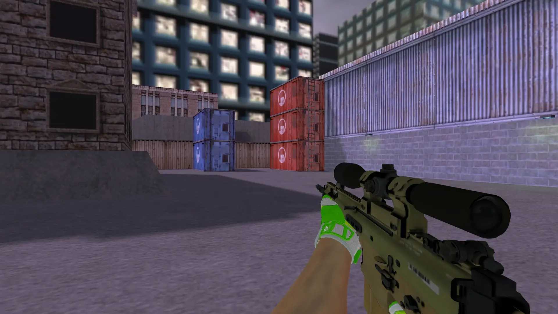 SG550 — Hedge Maze and Fracture Case Pack — cs_assault (first person)