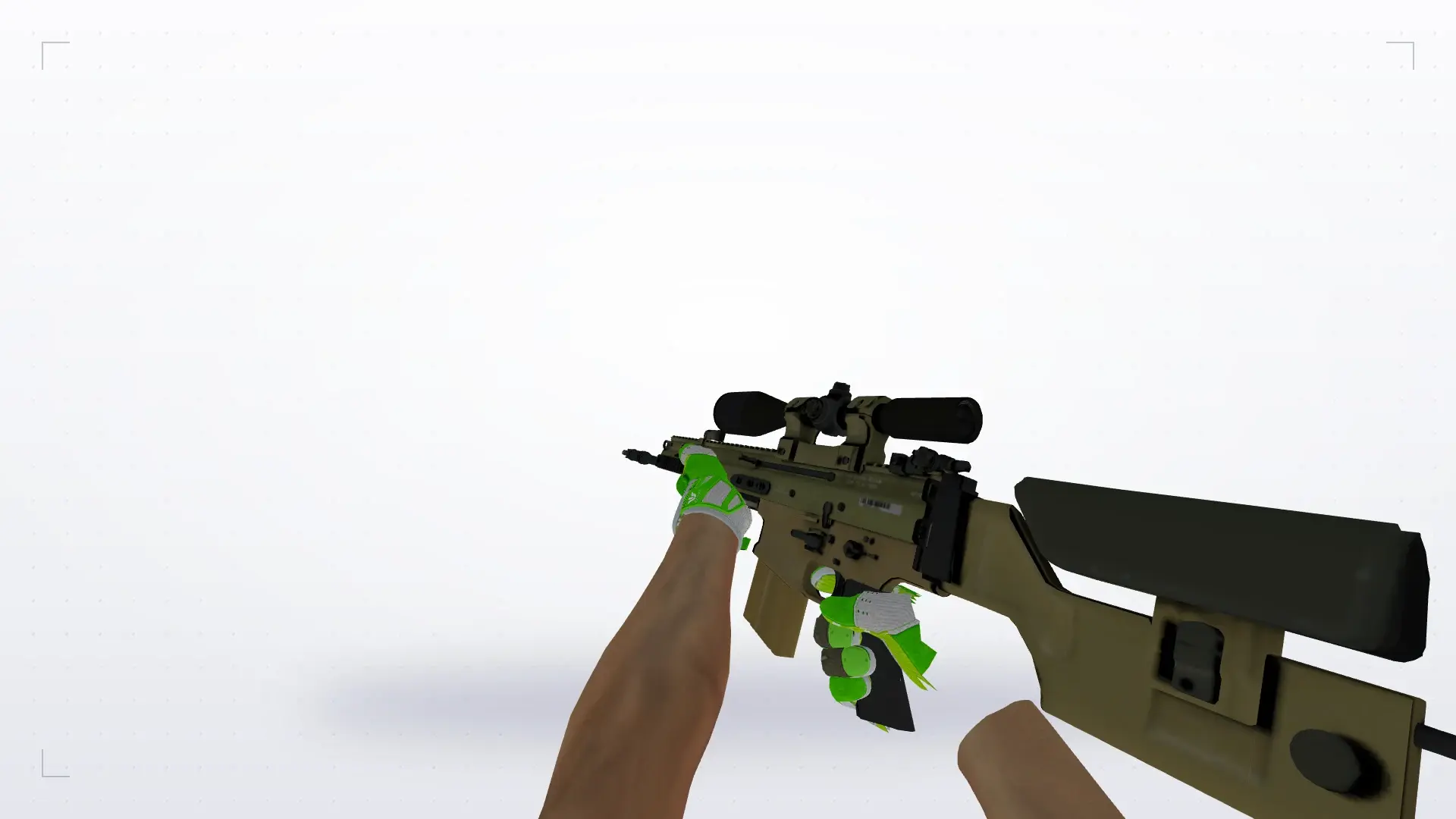 SG550 — Hedge Maze and Fracture Case Pack — first person