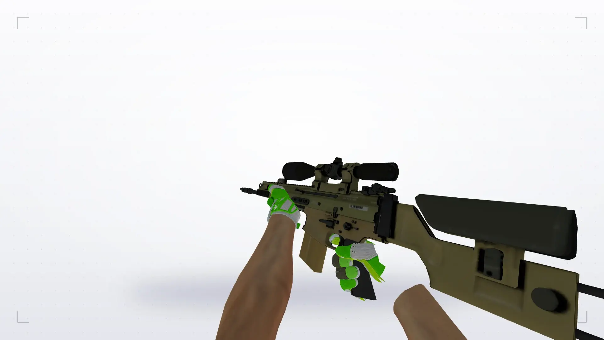 SG550 — Hedge Maze and Fracture Case Pack — first person
