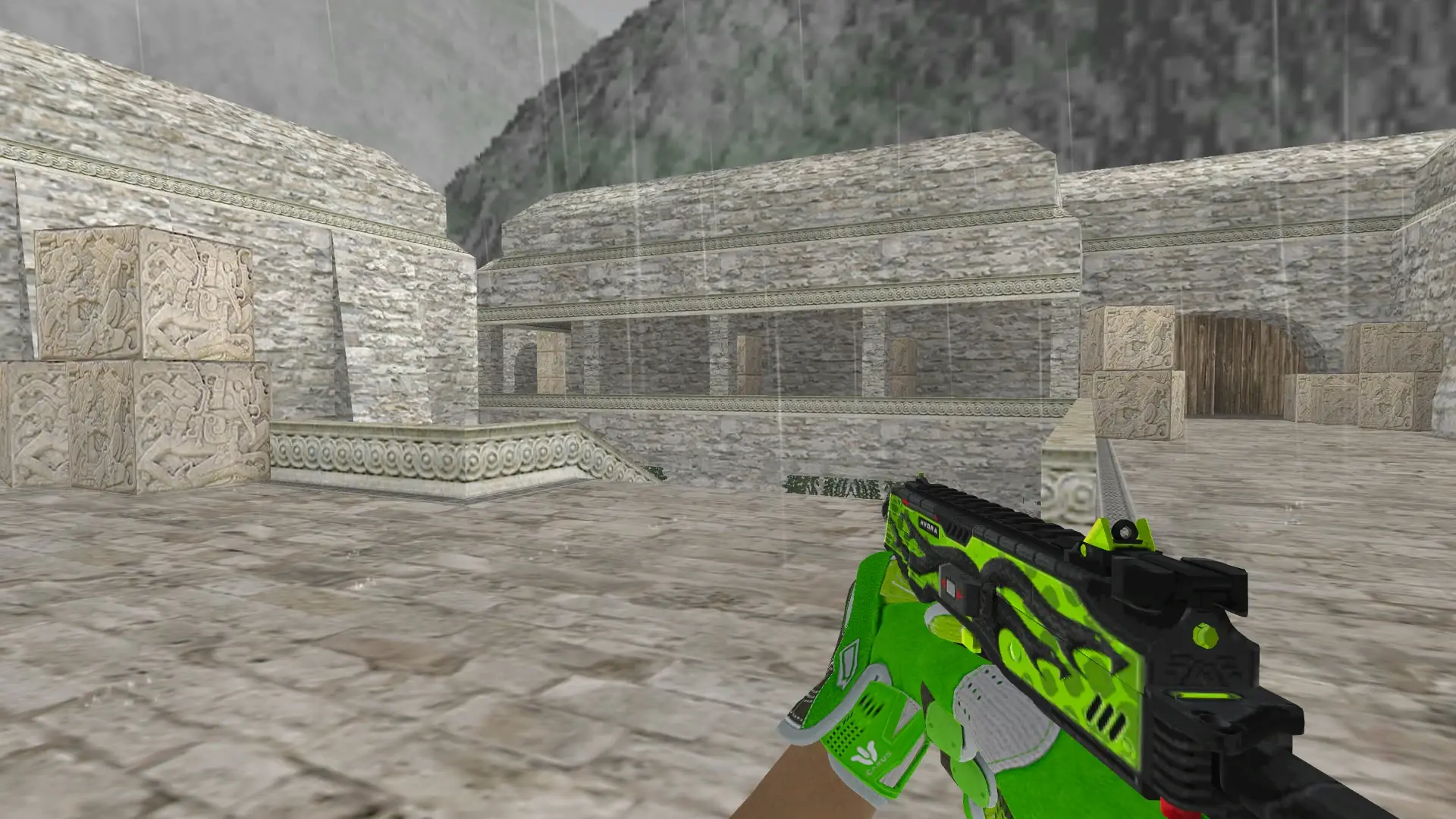 TMP — Hedge Maze and Fracture Case Pack — de_aztec (first person)