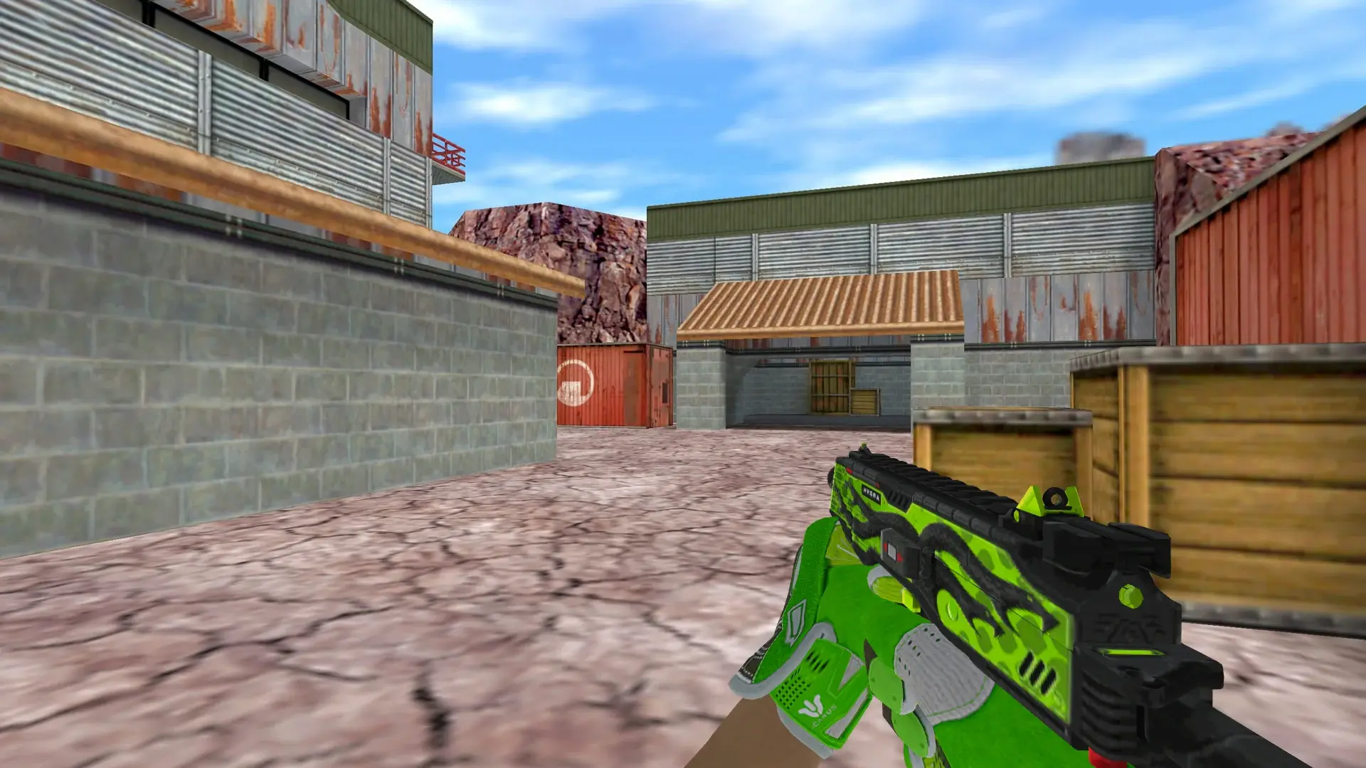 TMP — Hedge Maze and Fracture Case Pack — de_nuke (first person)