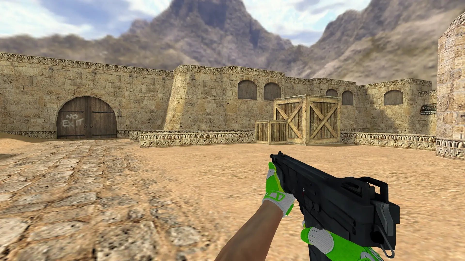 XM1014 — Hedge Maze and Fracture Case Pack — de_dust2 (first person)
