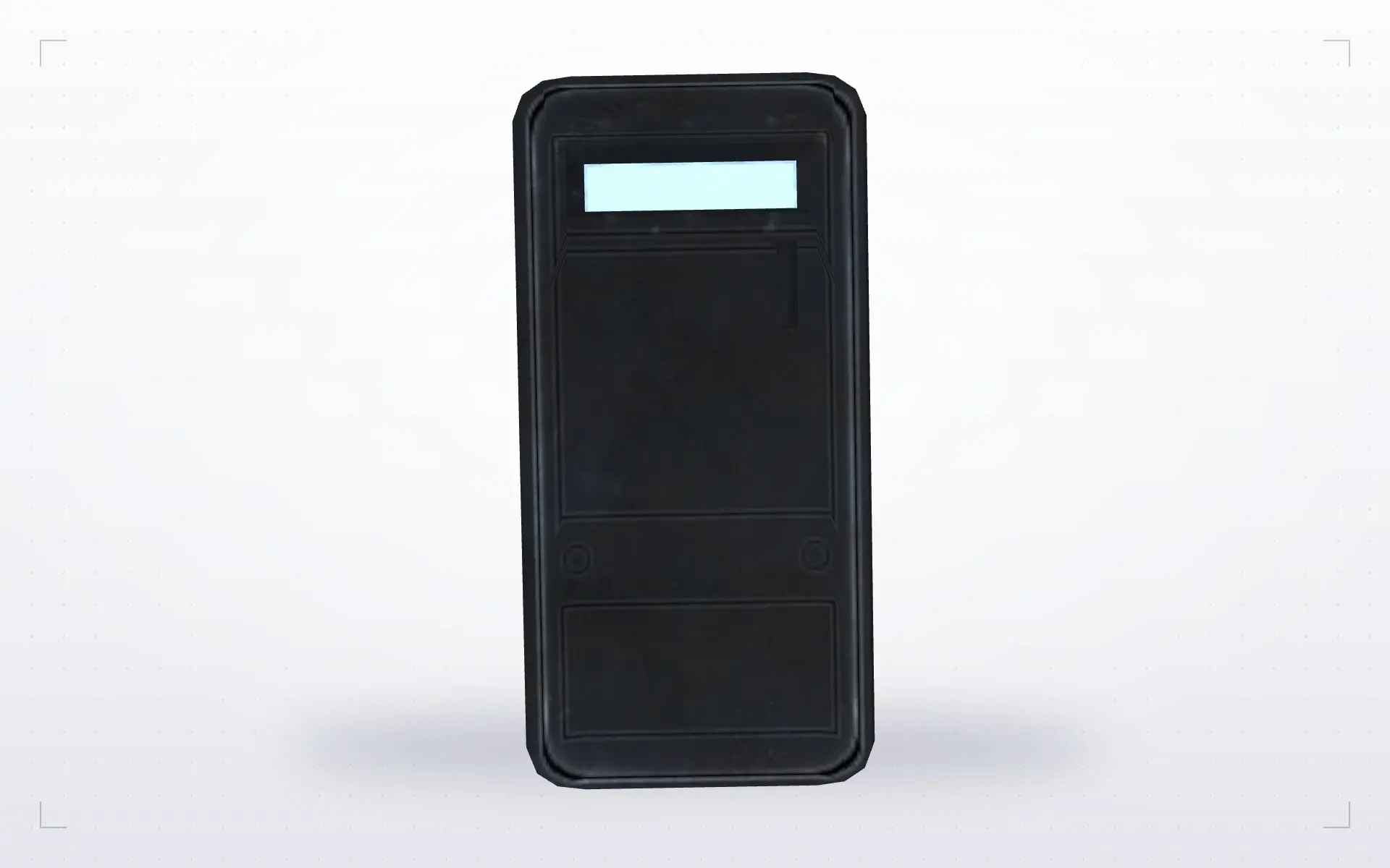 Black and Silver Riot Shields — BlackShields